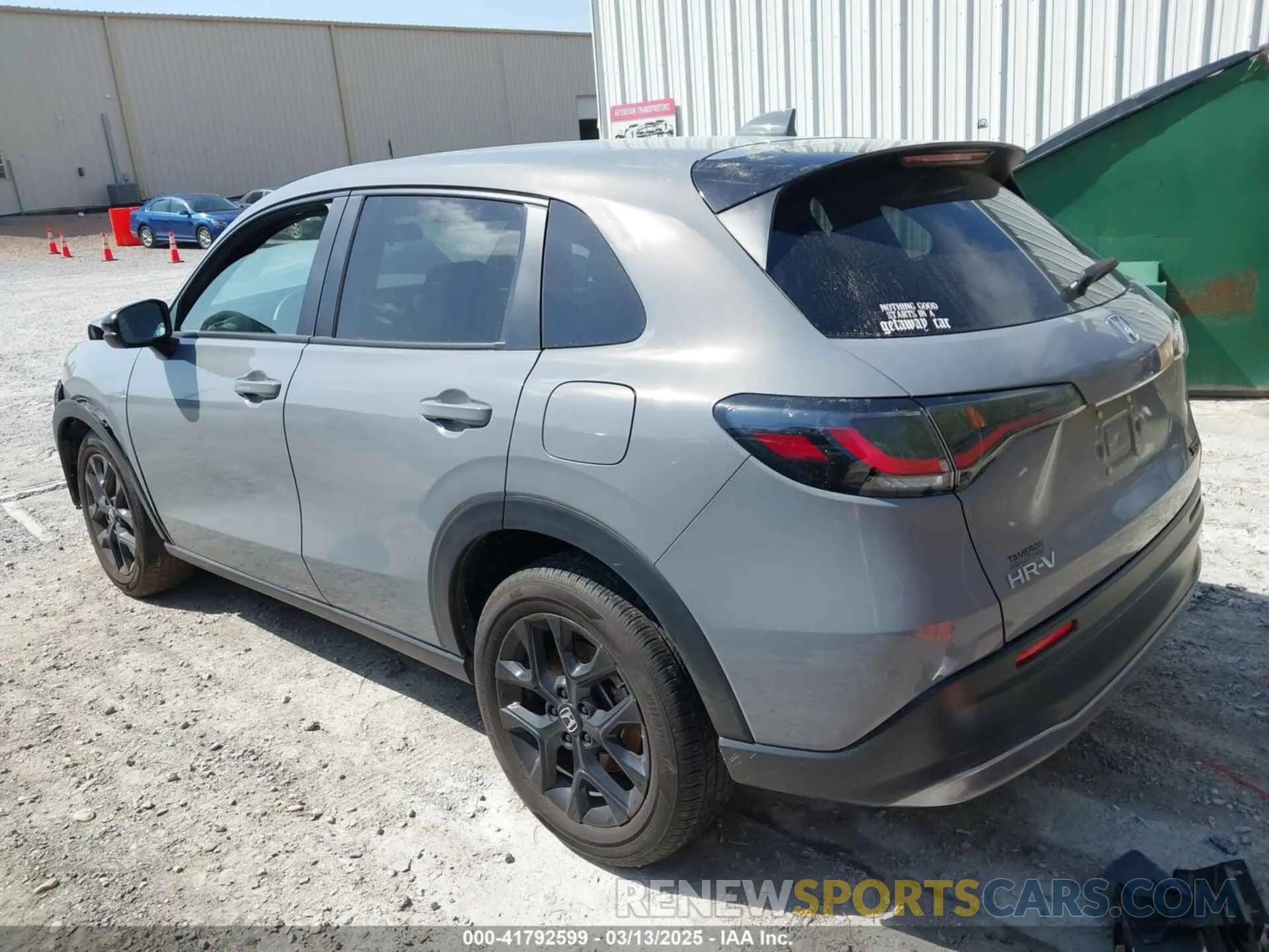 3 Photograph of a damaged car 3CZRZ1H51RM733097 HONDA HR-V 2024