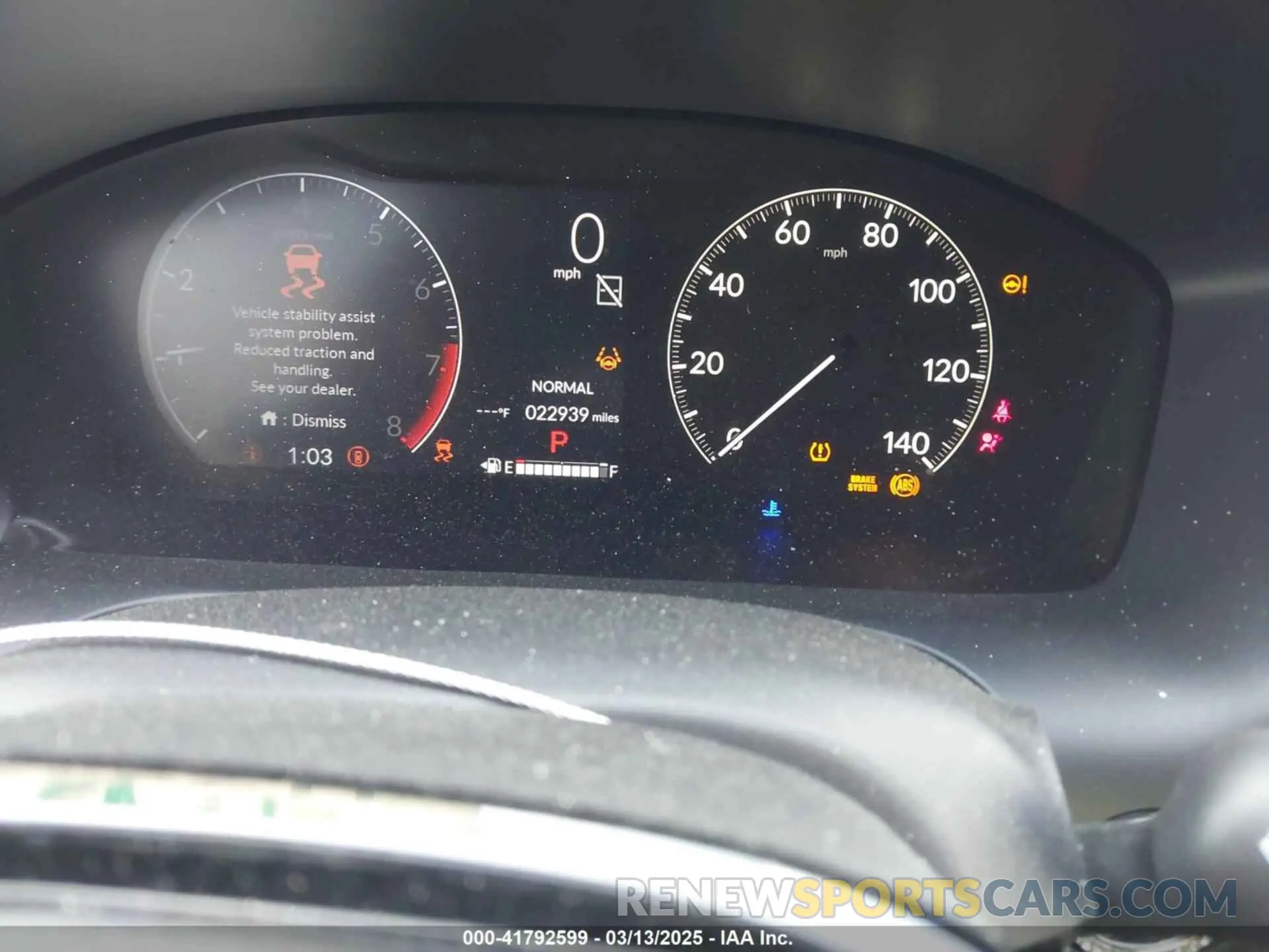 7 Photograph of a damaged car 3CZRZ1H51RM733097 HONDA HR-V 2024
