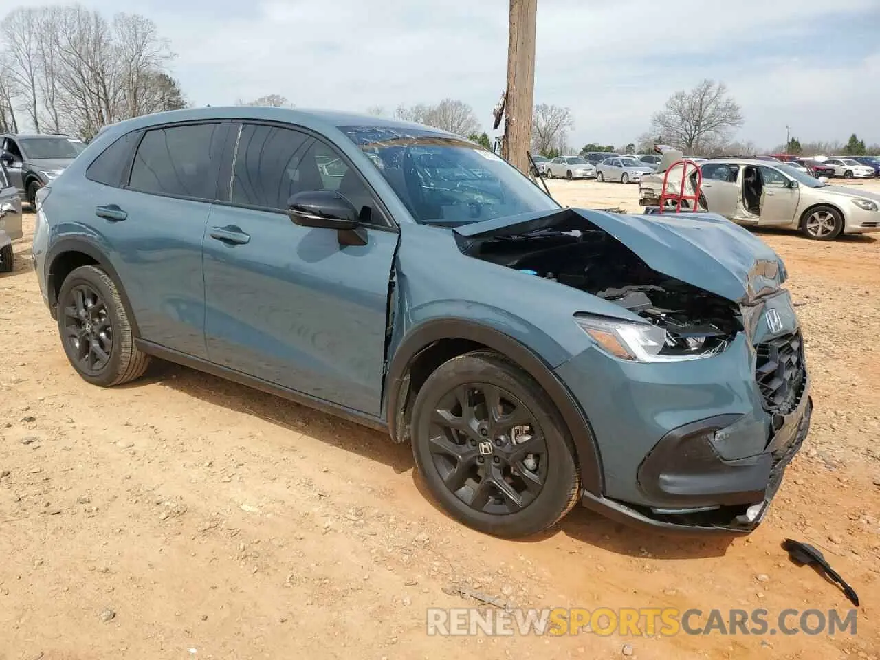 4 Photograph of a damaged car 3CZRZ1H51RM743807 HONDA HR-V 2024