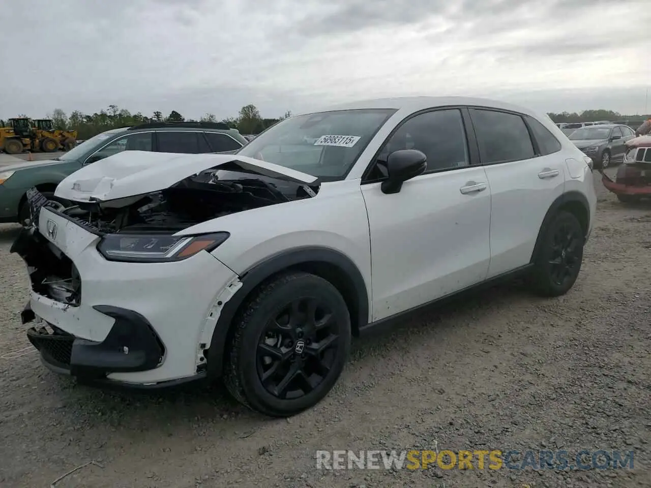1 Photograph of a damaged car 3CZRZ1H52RM700285 HONDA HR-V 2024