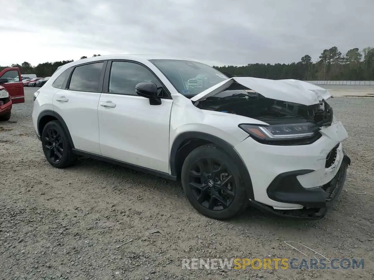 4 Photograph of a damaged car 3CZRZ1H52RM700285 HONDA HR-V 2024