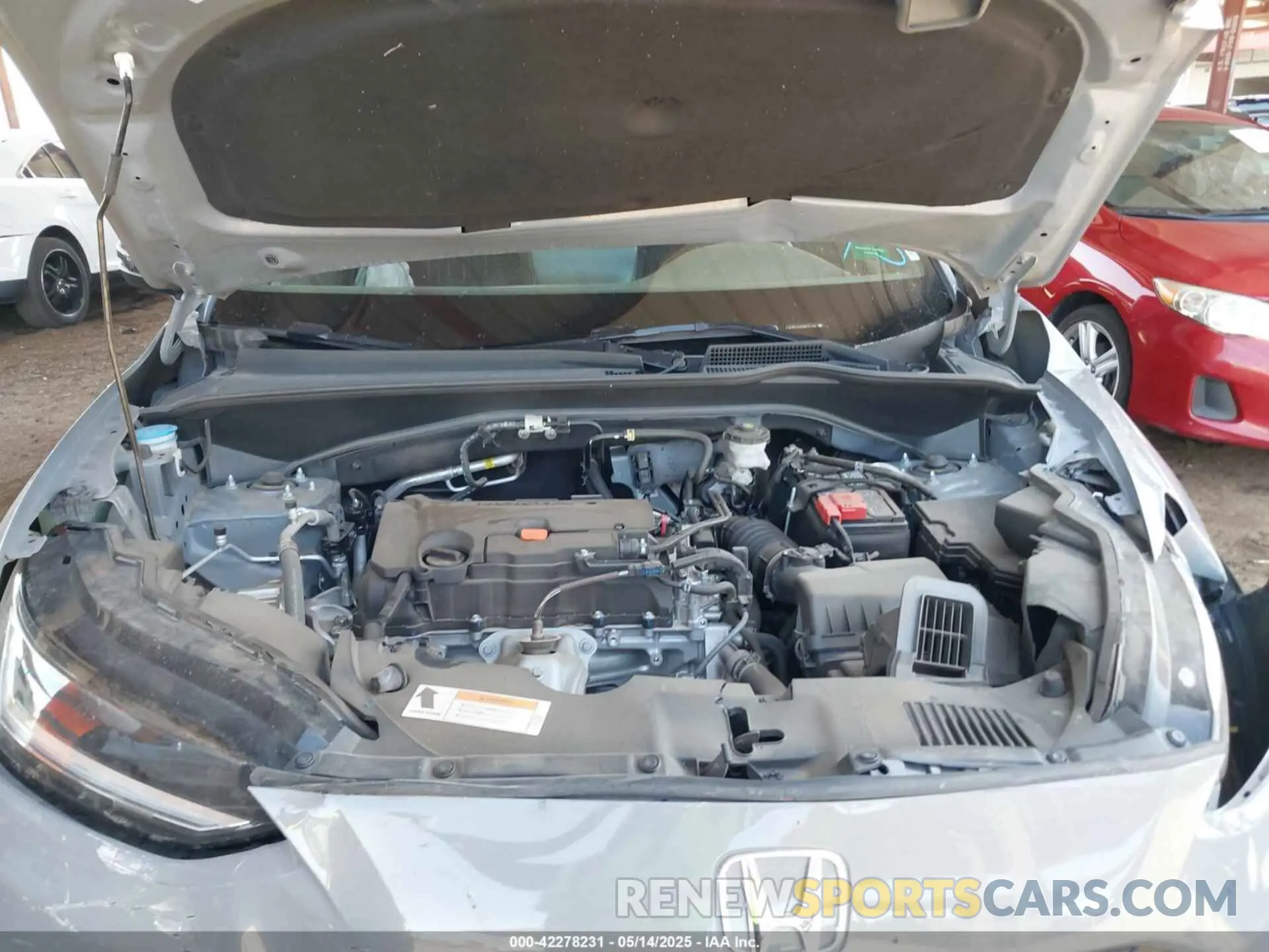 10 Photograph of a damaged car 3CZRZ1H52RM721296 HONDA HR-V 2024