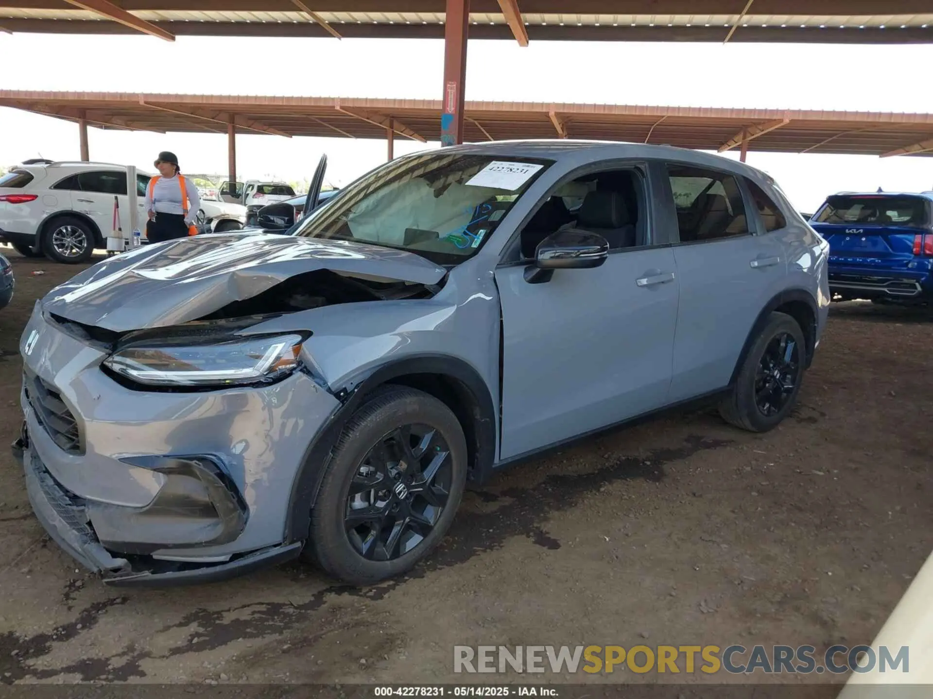 2 Photograph of a damaged car 3CZRZ1H52RM721296 HONDA HR-V 2024