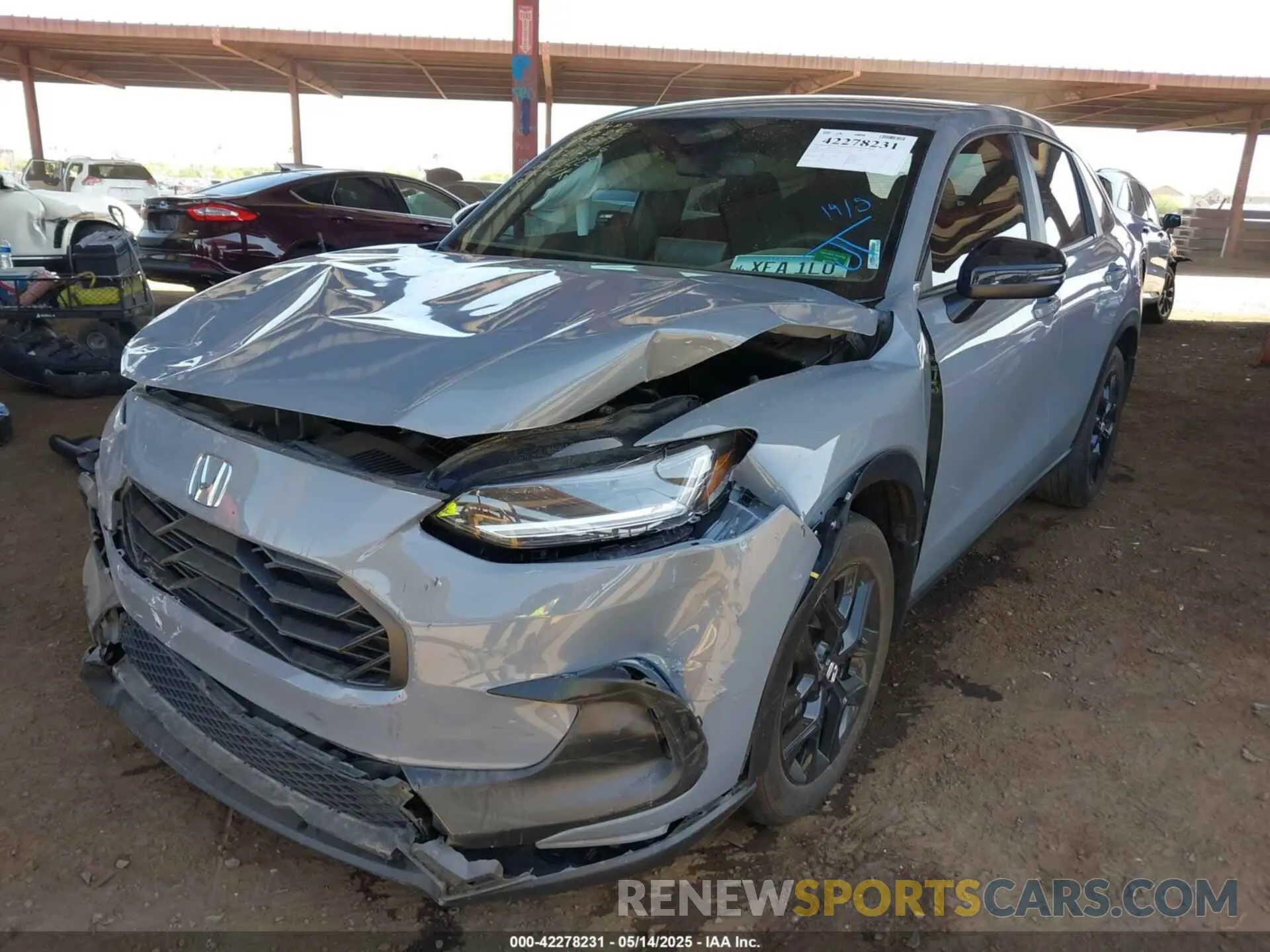 6 Photograph of a damaged car 3CZRZ1H52RM721296 HONDA HR-V 2024
