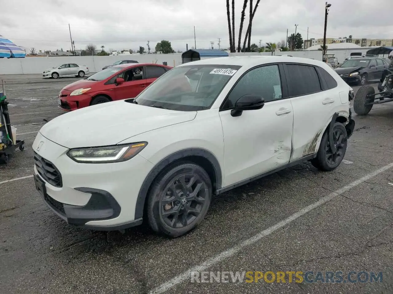 1 Photograph of a damaged car 3CZRZ1H53RM722599 HONDA HR-V 2024