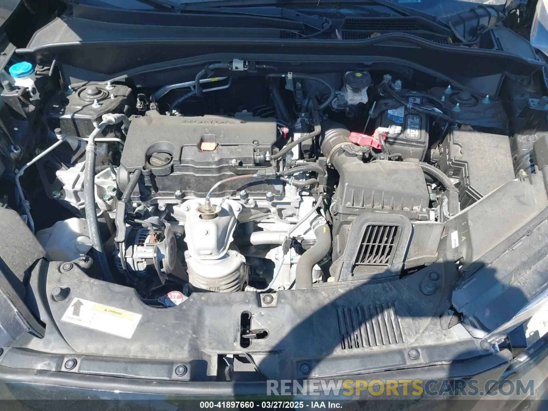 10 Photograph of a damaged car 3CZRZ1H54RM723504 HONDA HR-V 2024