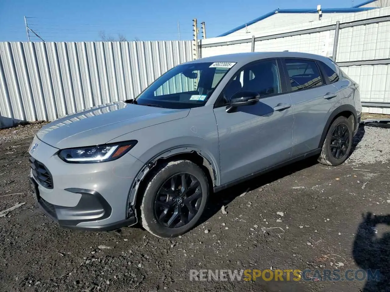 1 Photograph of a damaged car 3CZRZ1H54RM747835 HONDA HR-V 2024