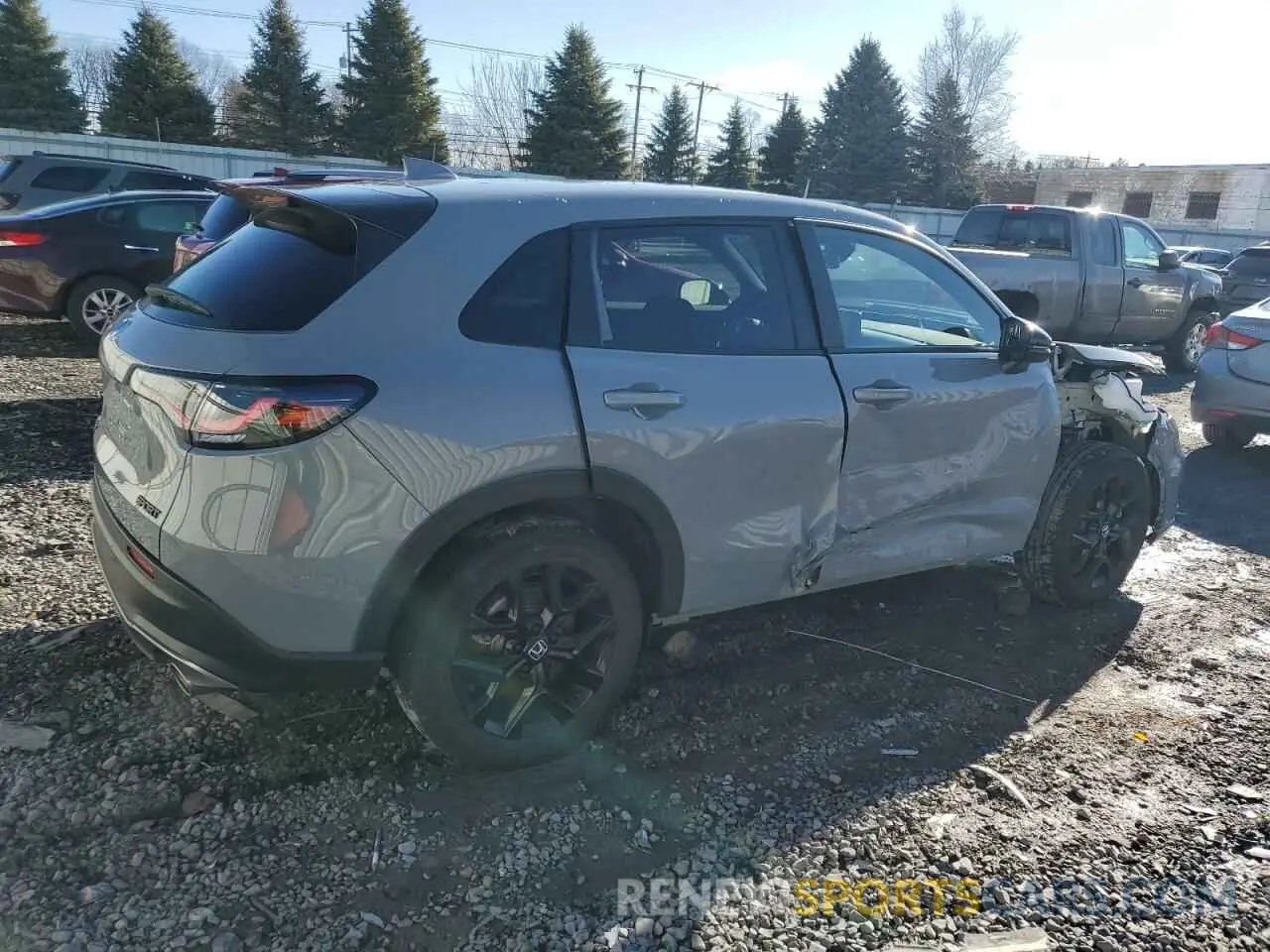 3 Photograph of a damaged car 3CZRZ1H54RM747835 HONDA HR-V 2024
