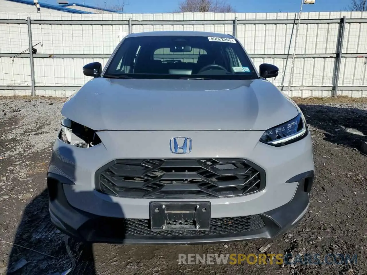 5 Photograph of a damaged car 3CZRZ1H54RM747835 HONDA HR-V 2024