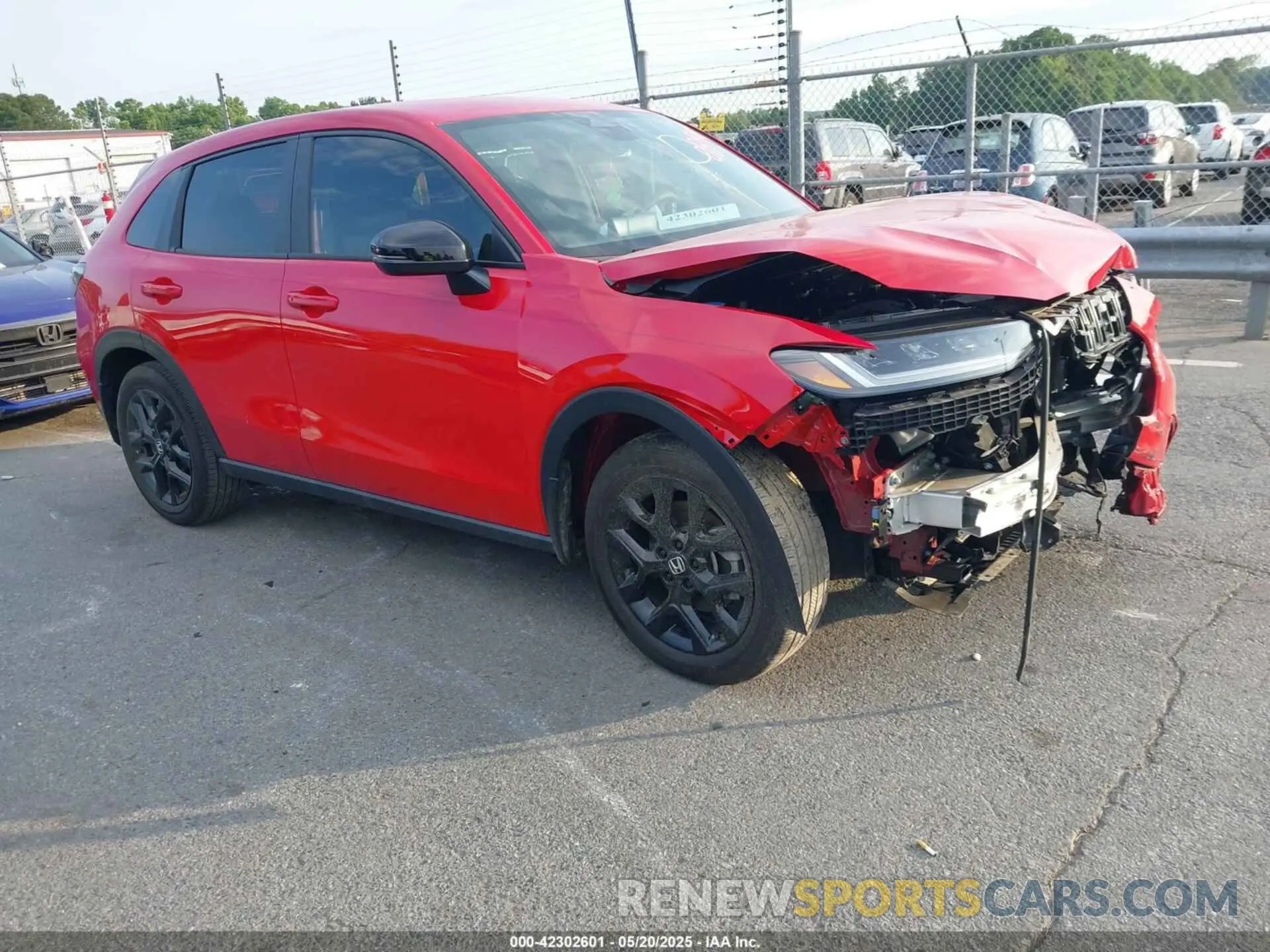 1 Photograph of a damaged car 3CZRZ1H56RM730891 HONDA HR-V 2024