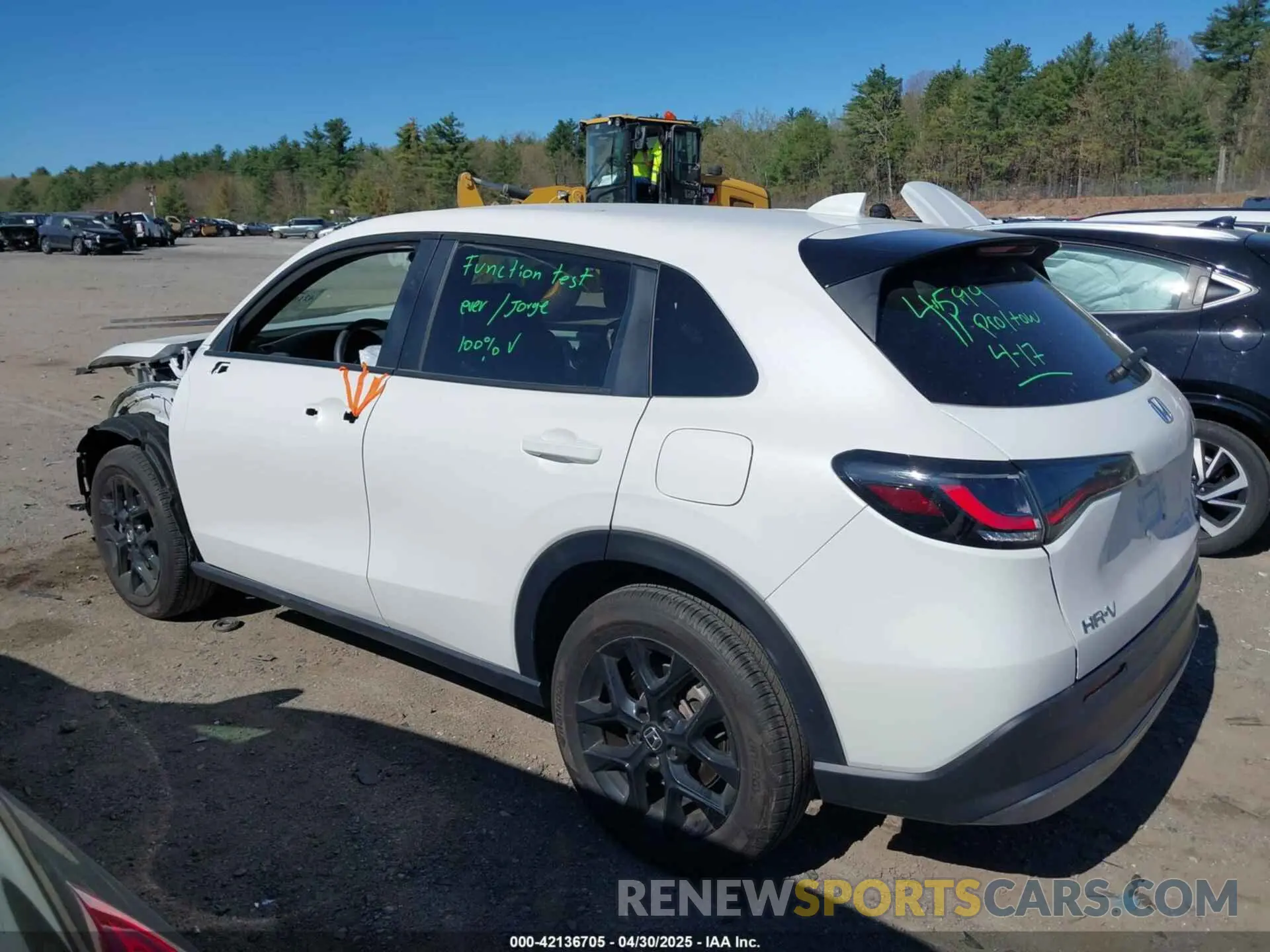 15 Photograph of a damaged car 3CZRZ1H56RM759436 HONDA HR-V 2024