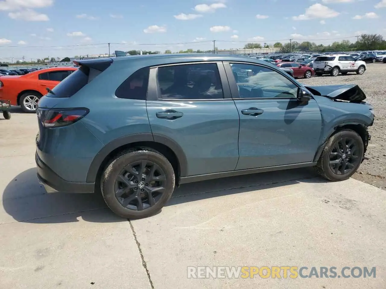3 Photograph of a damaged car 3CZRZ1H57RM749546 HONDA HR-V 2024