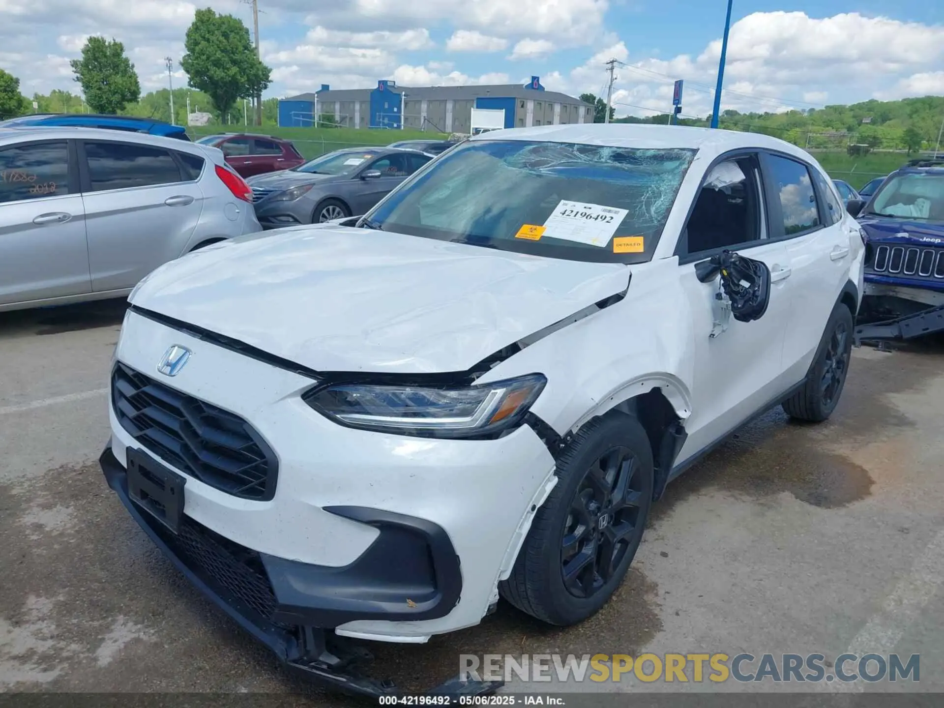 6 Photograph of a damaged car 3CZRZ1H57RM761566 HONDA HR-V 2024