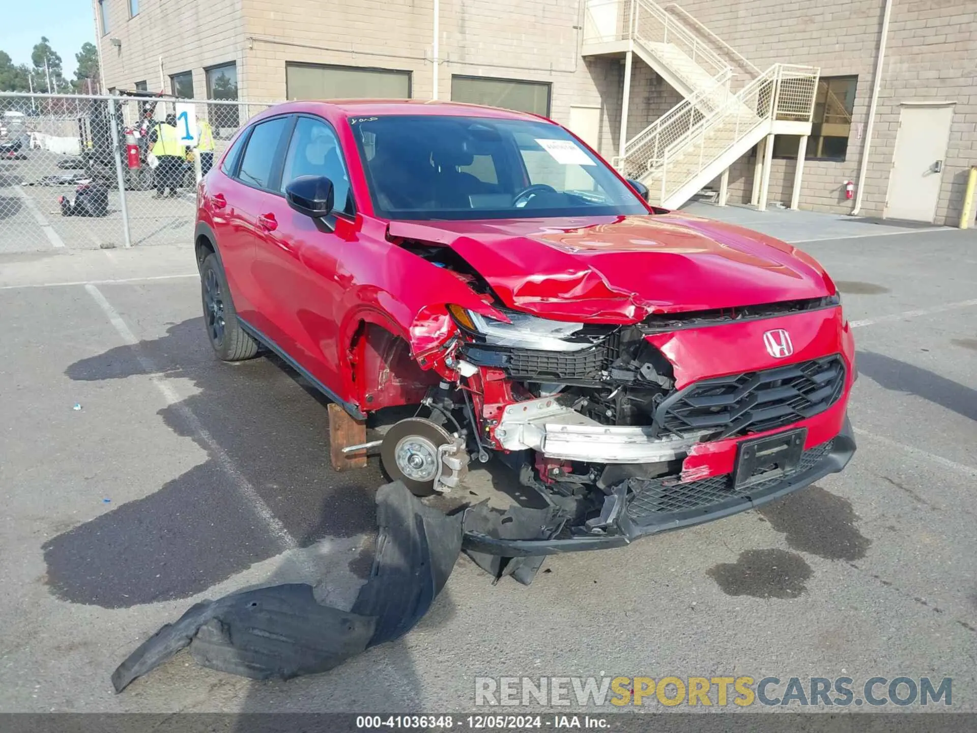 6 Photograph of a damaged car 3CZRZ1H58RM706561 HONDA HR-V 2024