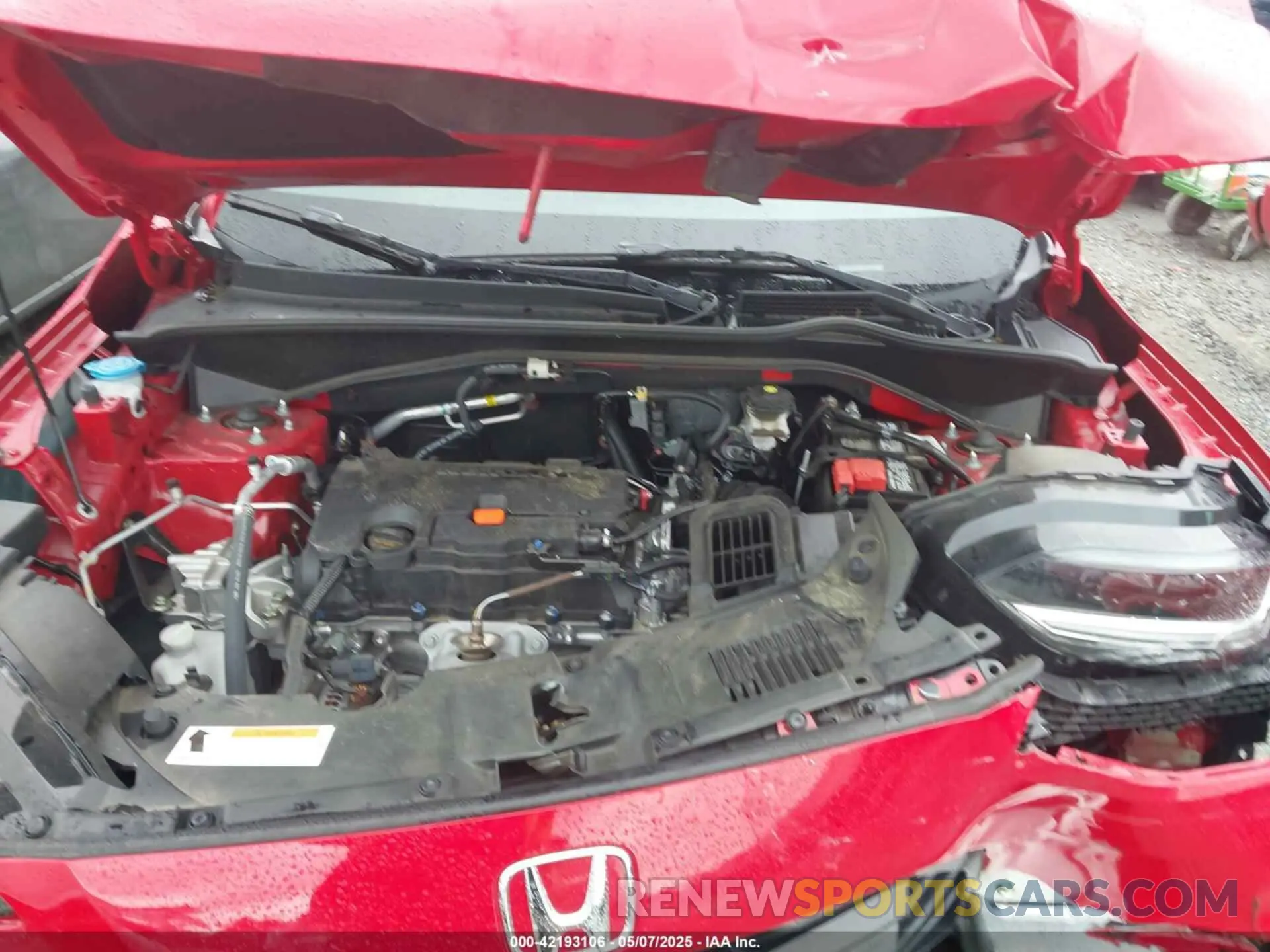 10 Photograph of a damaged car 3CZRZ1H58RM709931 HONDA HR-V 2024