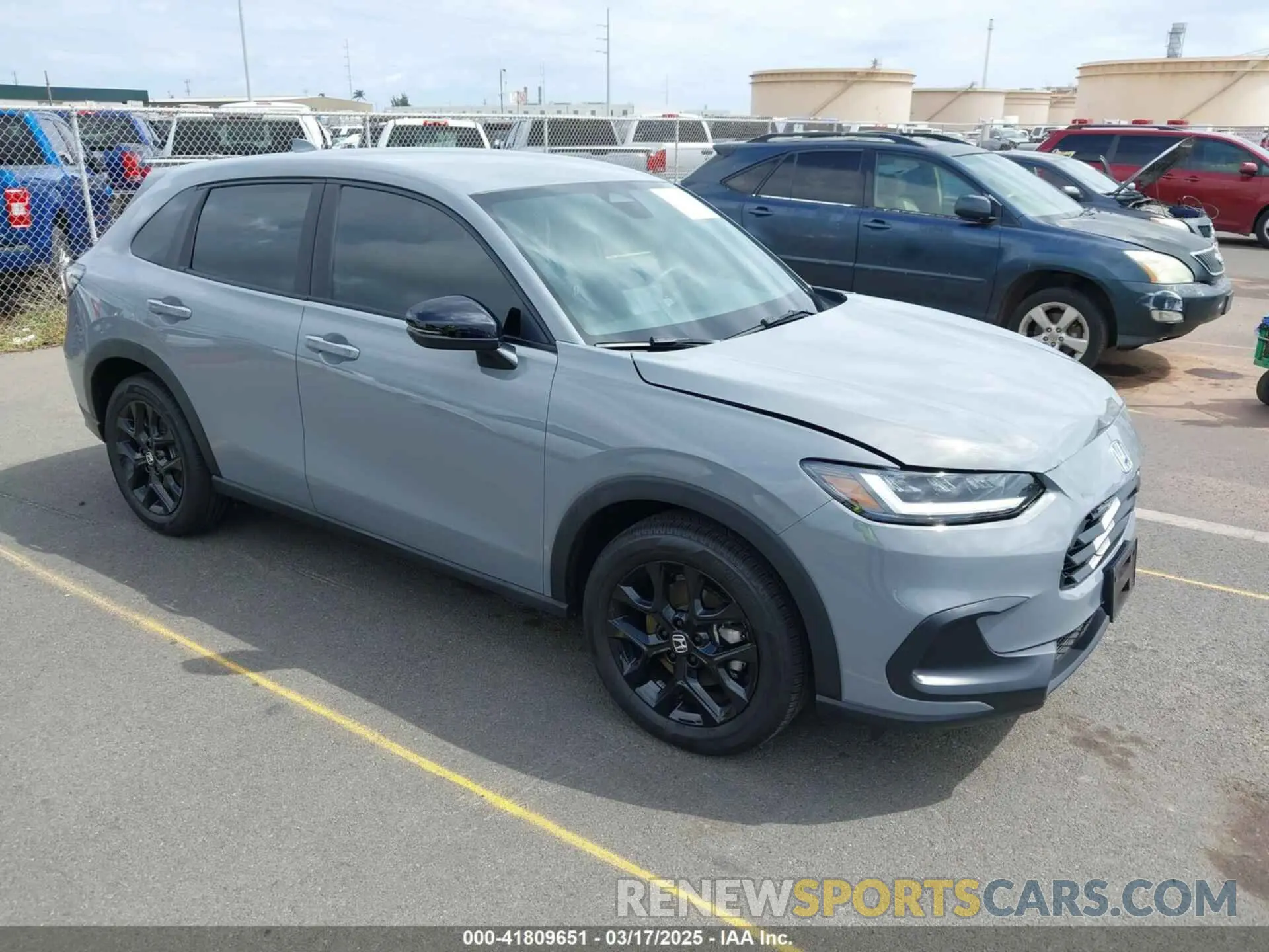 1 Photograph of a damaged car 3CZRZ1H58RM747790 HONDA HR-V 2024