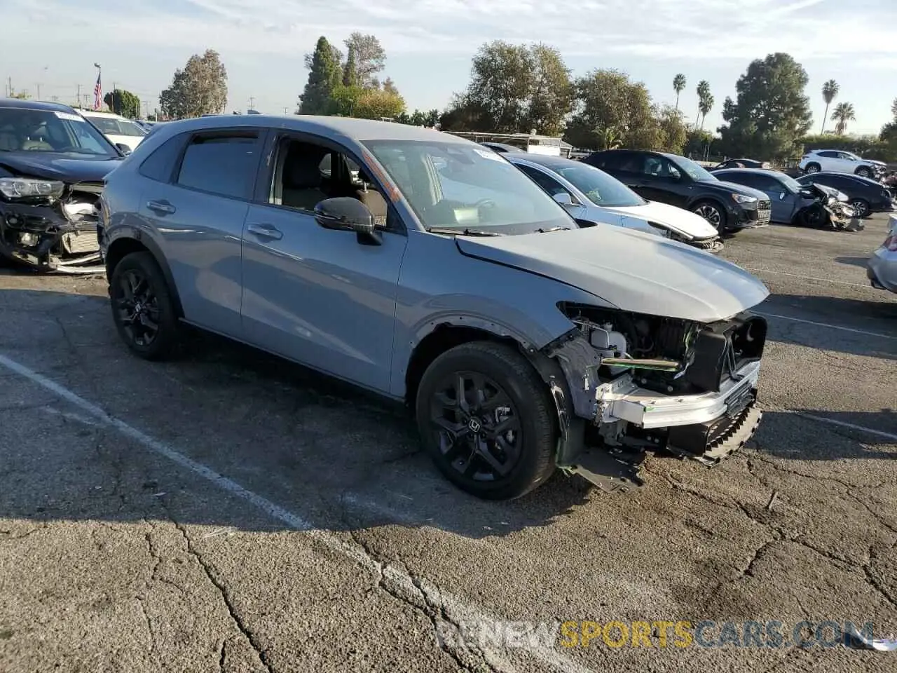 4 Photograph of a damaged car 3CZRZ1H58RM748809 HONDA HR-V 2024