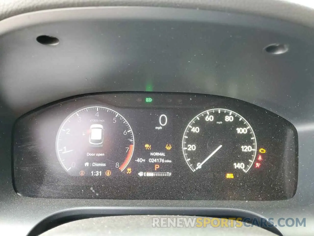 9 Photograph of a damaged car 3CZRZ1H59RM723661 HONDA HR-V 2024