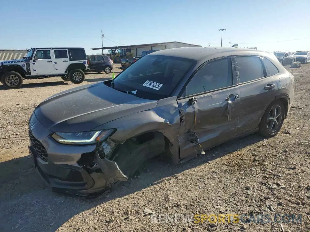 1 Photograph of a damaged car 3CZRZ1H73RM752865 HONDA HR-V 2024