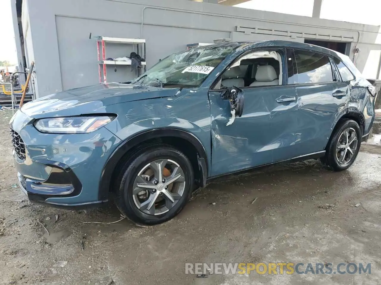 1 Photograph of a damaged car 3CZRZ1H75RM750194 HONDA HR-V 2024