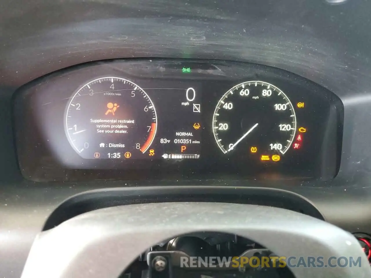 9 Photograph of a damaged car 3CZRZ1H75RM750194 HONDA HR-V 2024