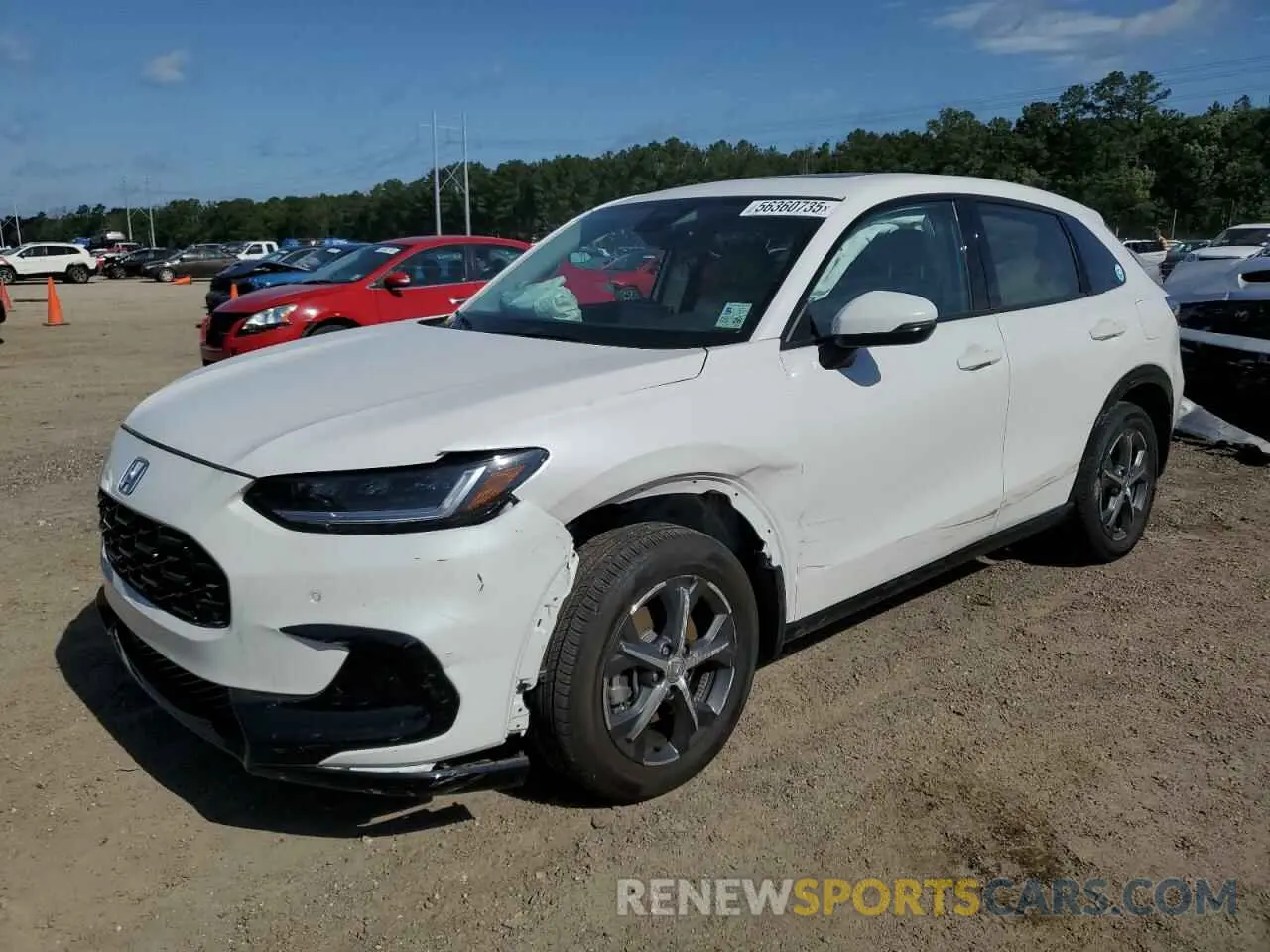 1 Photograph of a damaged car 3CZRZ1H75RM758554 HONDA HR-V 2024