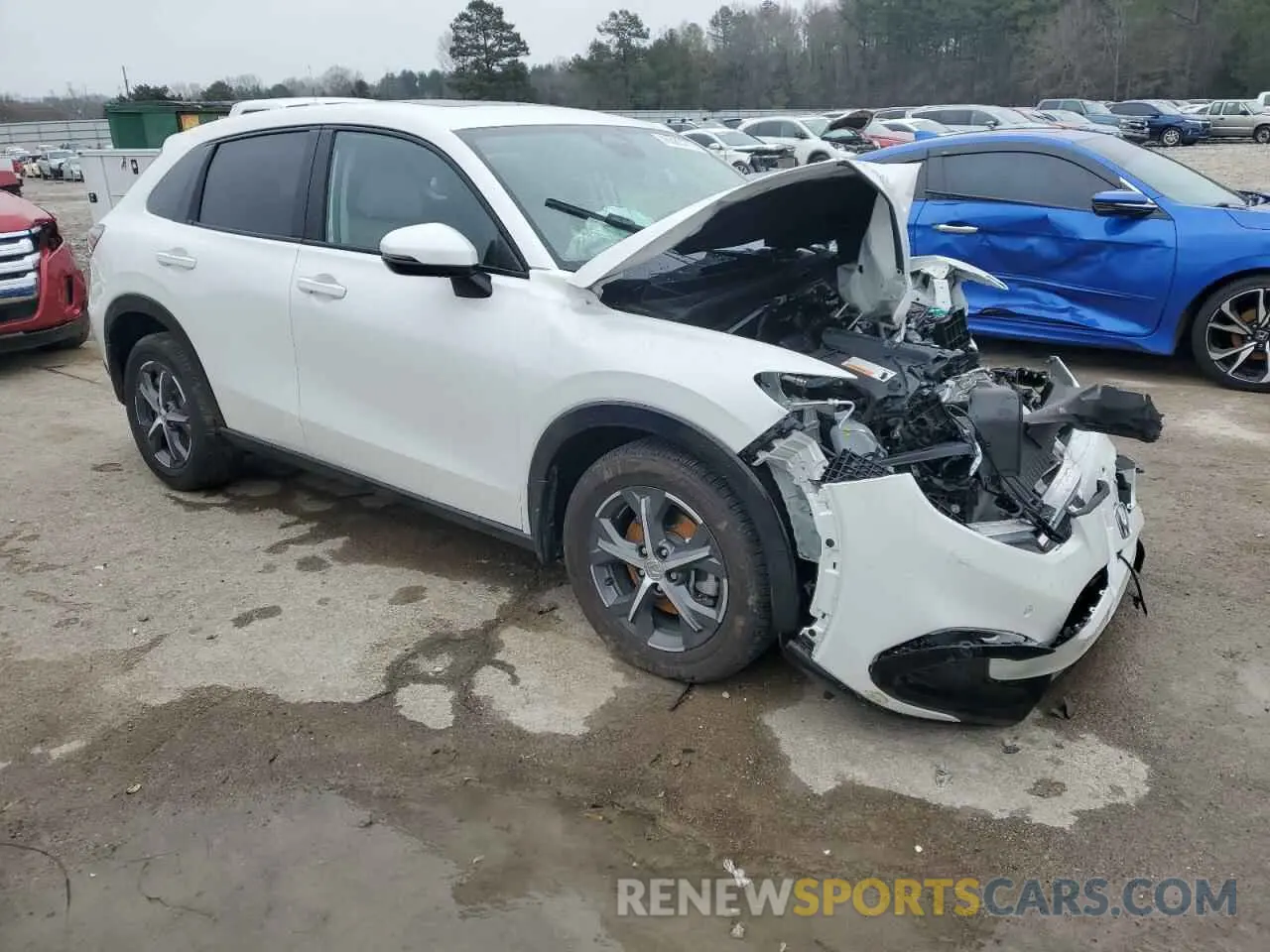 4 Photograph of a damaged car 3CZRZ1H78RM753266 HONDA HR-V 2024