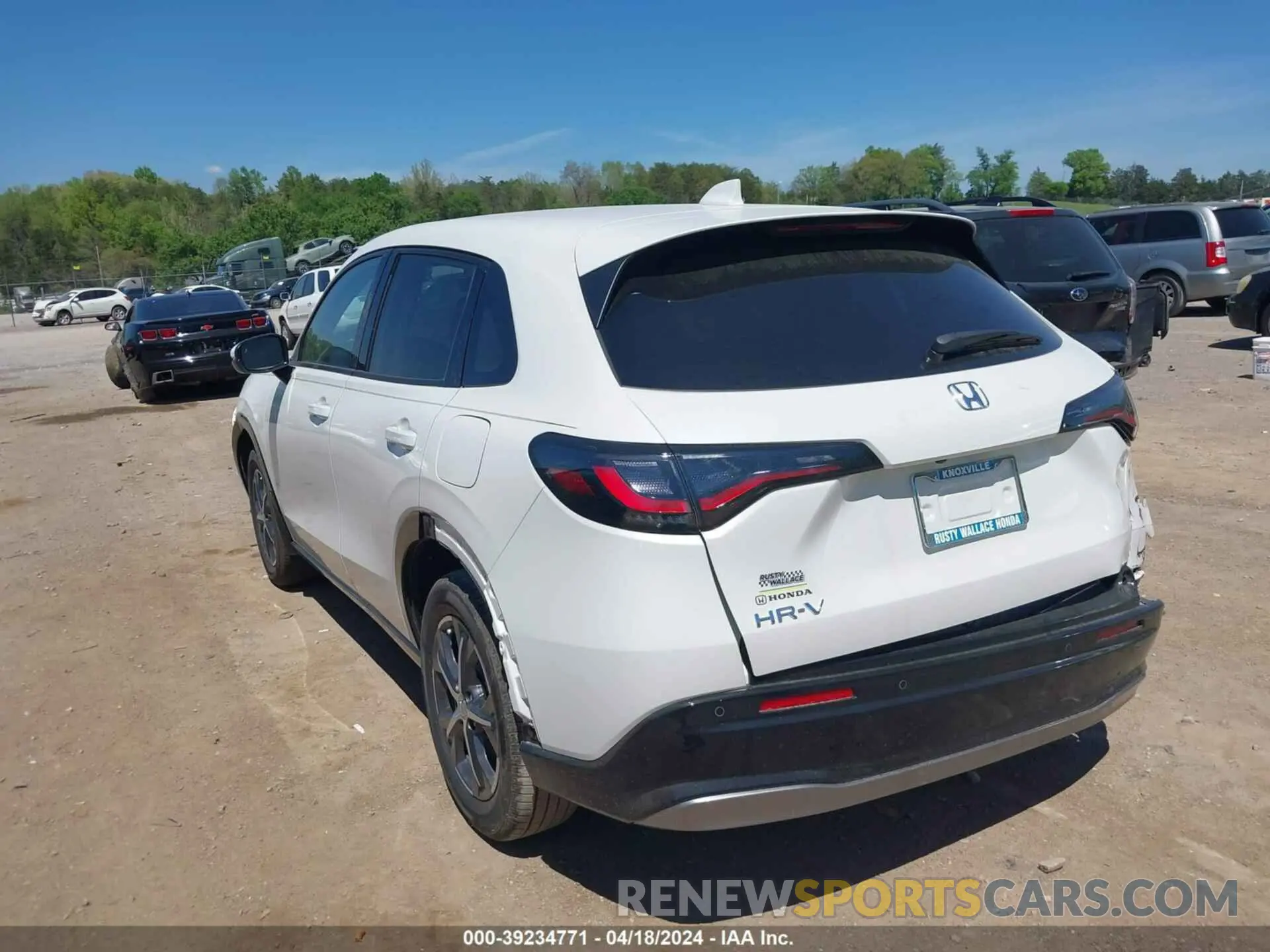 3 Photograph of a damaged car 3CZRZ1H79RM738713 HONDA HR-V 2024