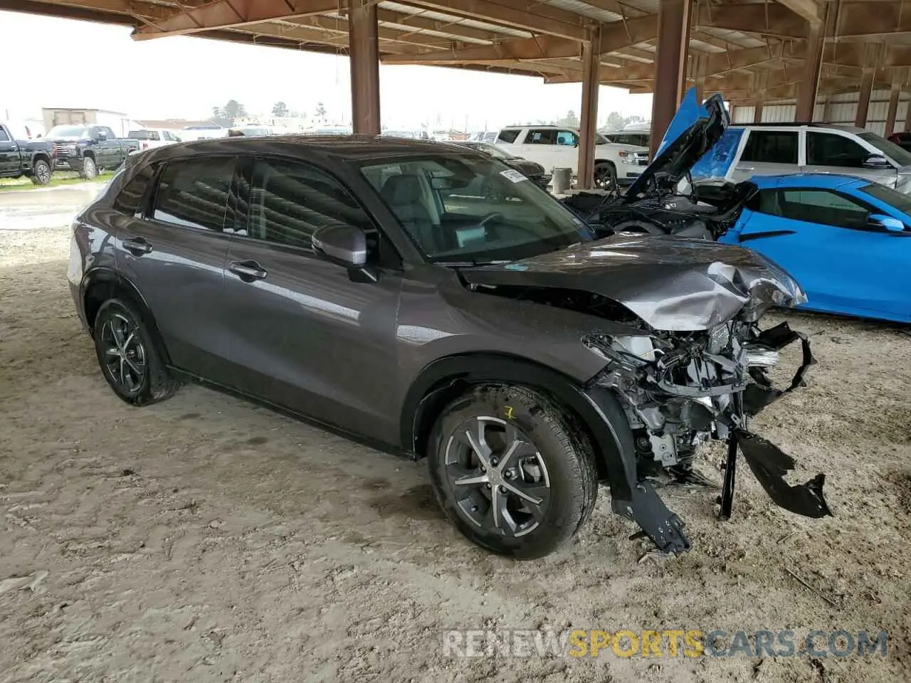 4 Photograph of a damaged car 3CZRZ1H79RM738968 HONDA HR-V 2024