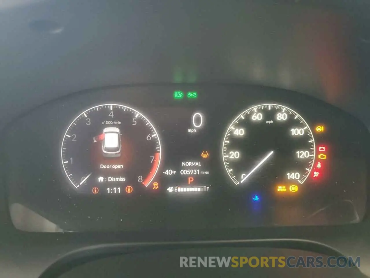 9 Photograph of a damaged car 3CZRZ1H79RM738968 HONDA HR-V 2024