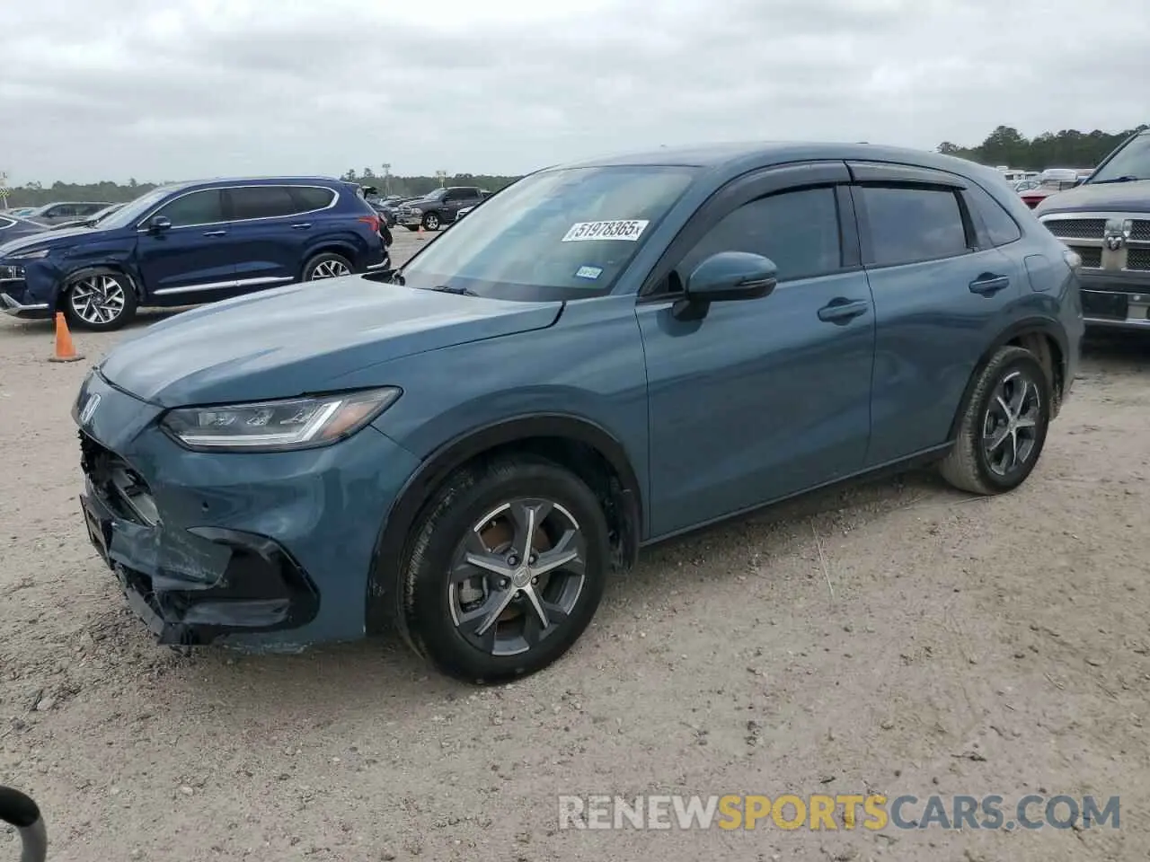 1 Photograph of a damaged car 3CZRZ1H79RM744768 HONDA HR-V 2024