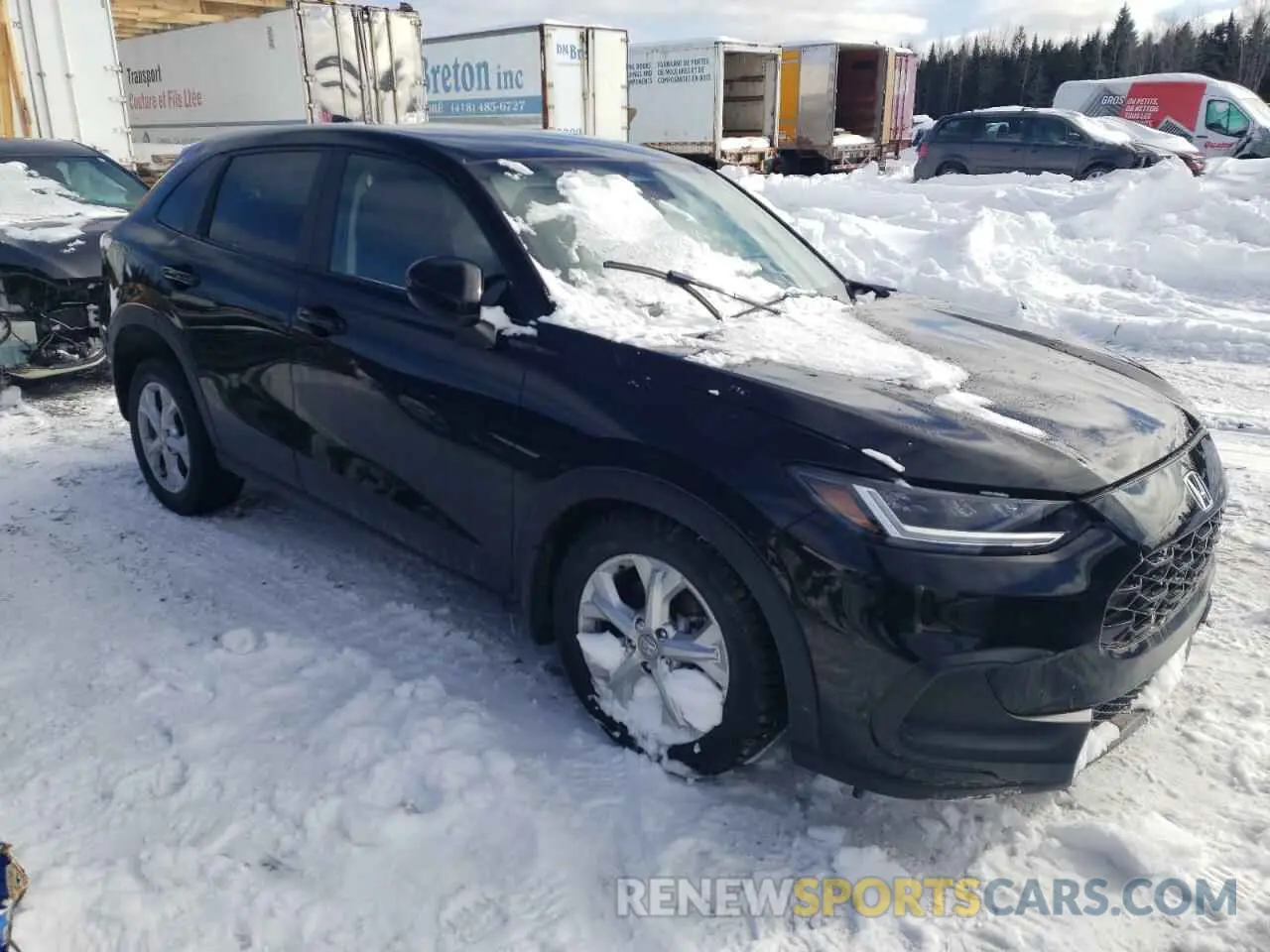 4 Photograph of a damaged car 3CZRZ2H31RM103181 HONDA HR-V 2024