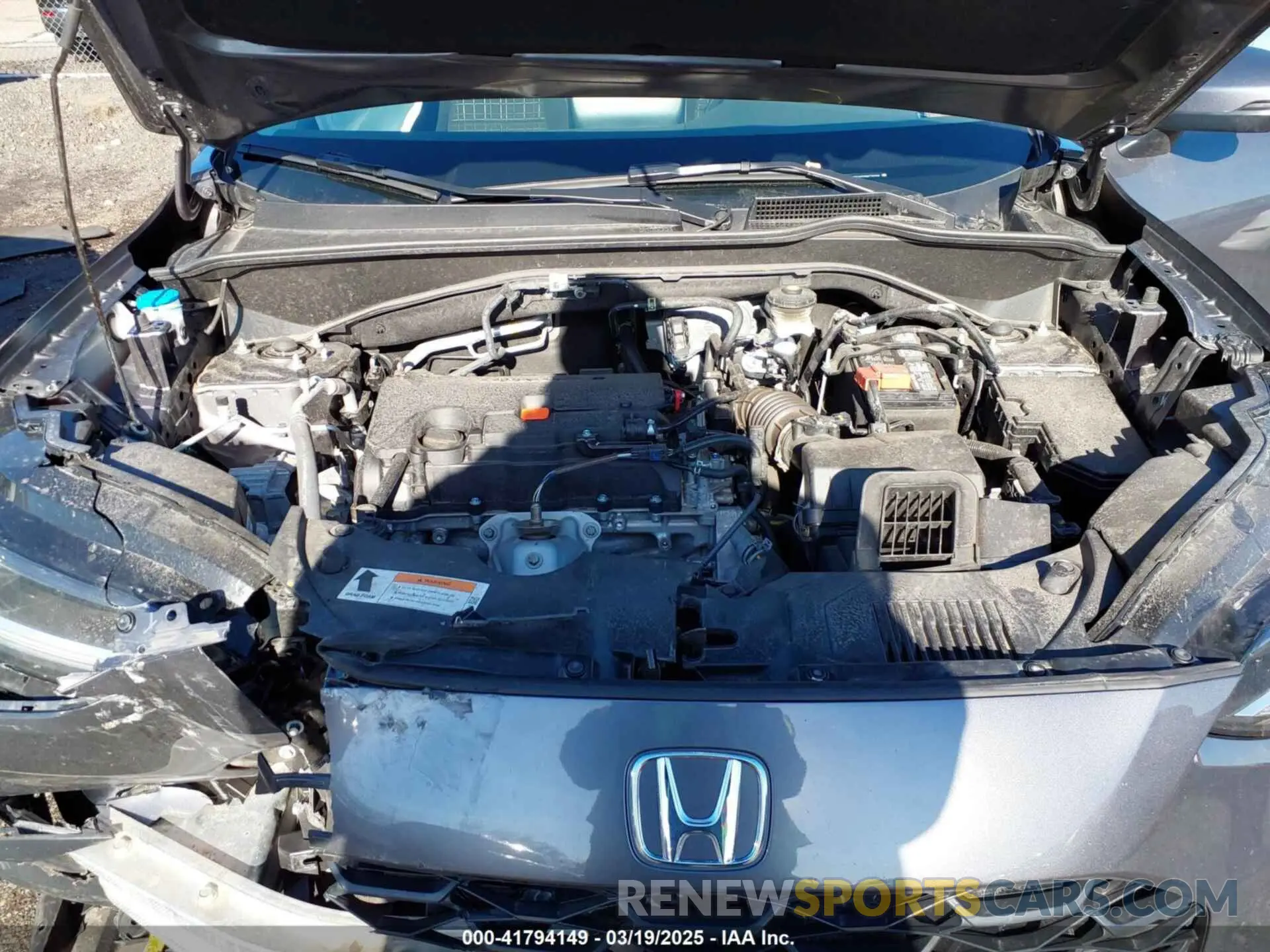 10 Photograph of a damaged car 3CZRZ2H32RM776206 HONDA HR-V 2024