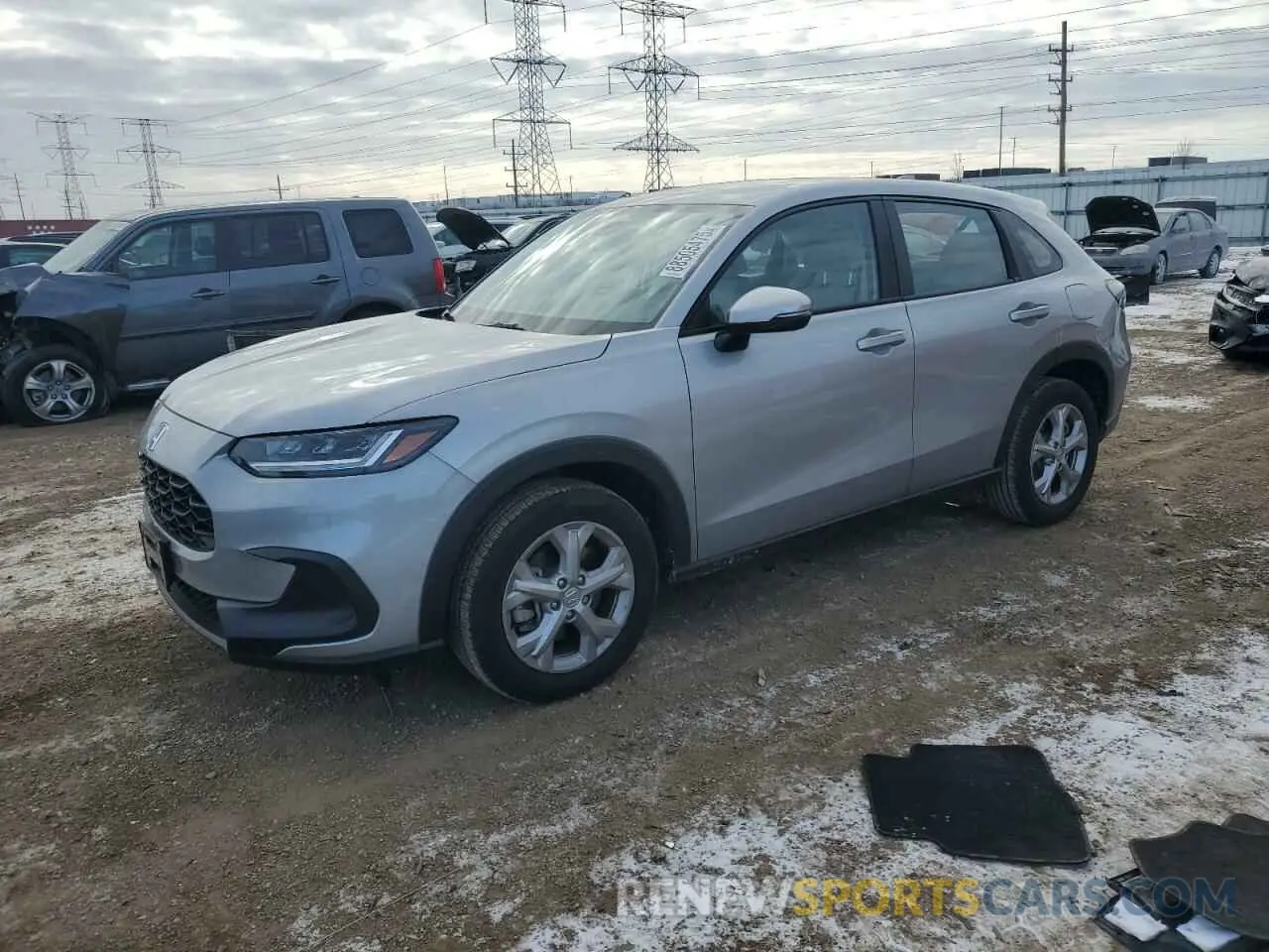 1 Photograph of a damaged car 3CZRZ2H34RM745913 HONDA HR-V 2024