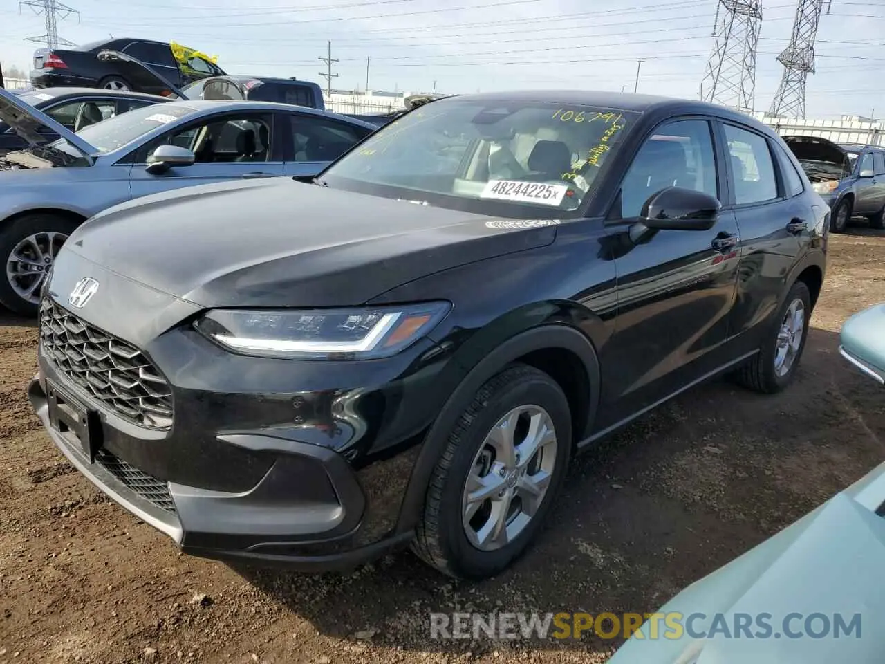 1 Photograph of a damaged car 3CZRZ2H35RM734967 HONDA HR-V 2024