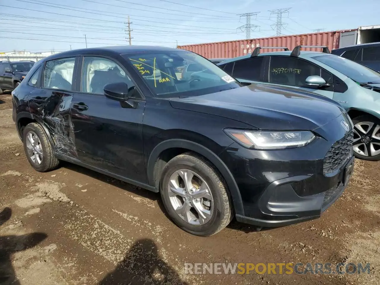 4 Photograph of a damaged car 3CZRZ2H35RM734967 HONDA HR-V 2024