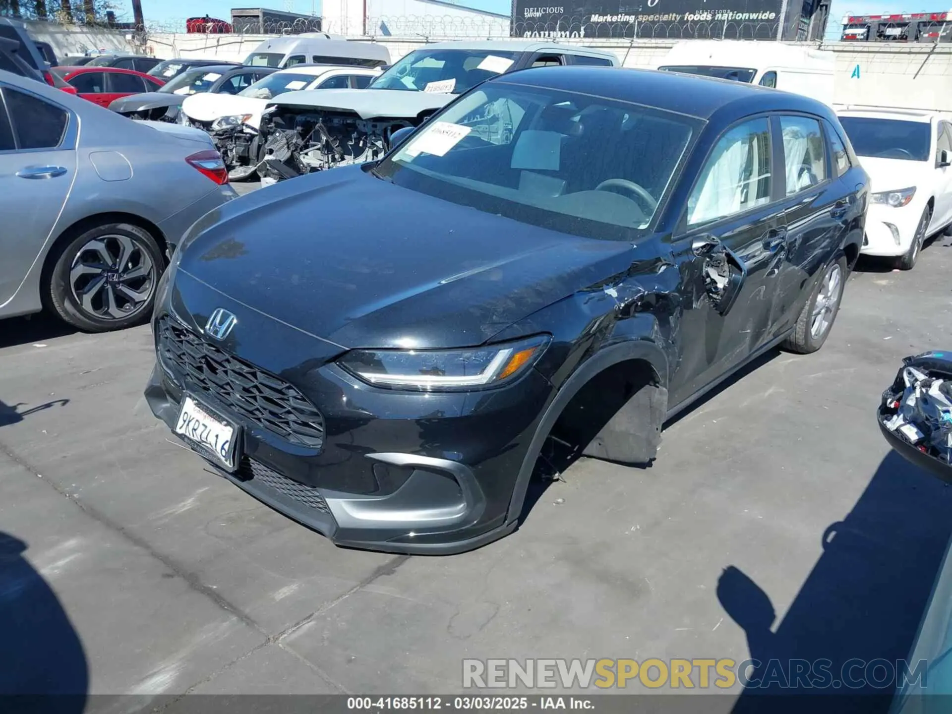 2 Photograph of a damaged car 3CZRZ2H36RM719989 HONDA HR-V 2024