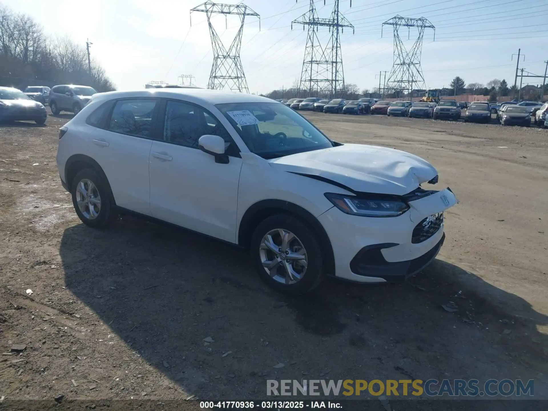 1 Photograph of a damaged car 3CZRZ2H36RM725419 HONDA HR-V 2024