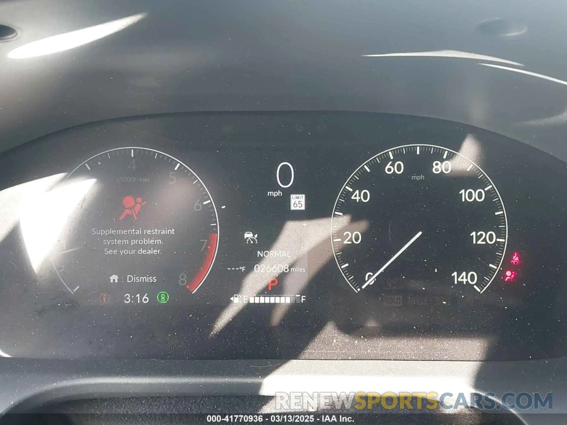 7 Photograph of a damaged car 3CZRZ2H36RM725419 HONDA HR-V 2024