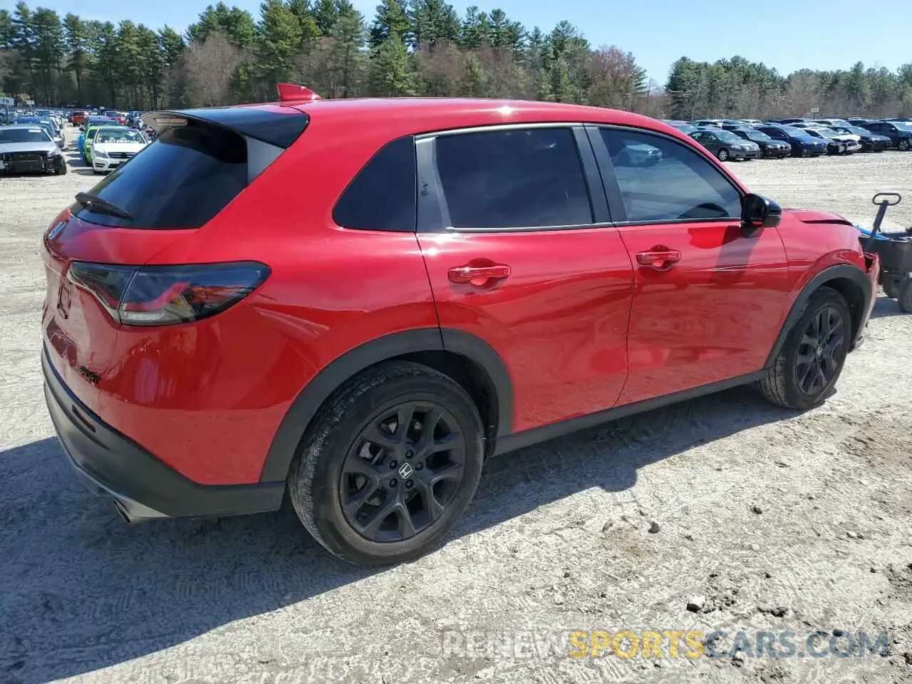 3 Photograph of a damaged car 3CZRZ2H51RM721232 HONDA HR-V 2024