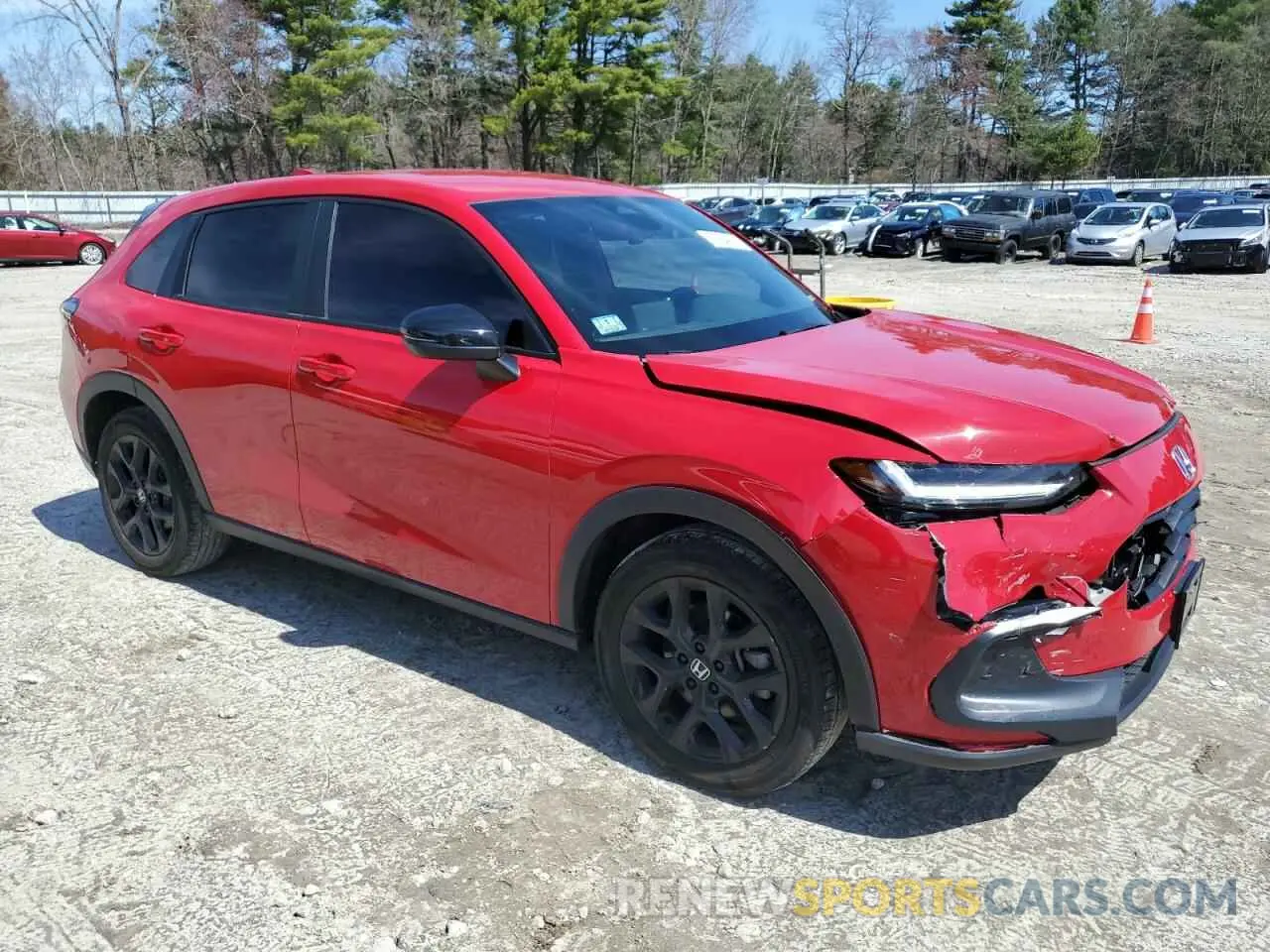 4 Photograph of a damaged car 3CZRZ2H51RM721232 HONDA HR-V 2024
