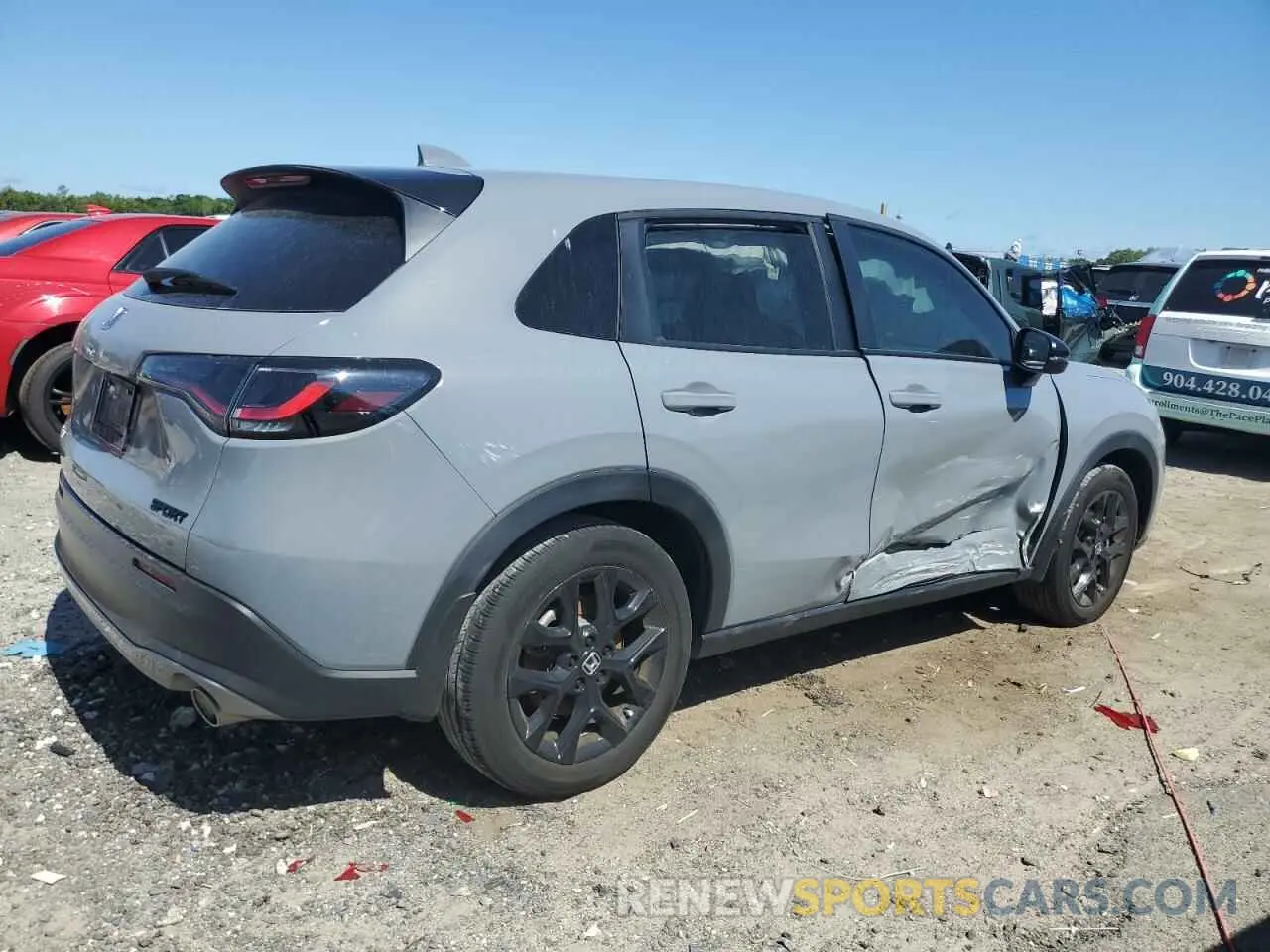 3 Photograph of a damaged car 3CZRZ2H51RM735938 HONDA HR-V 2024