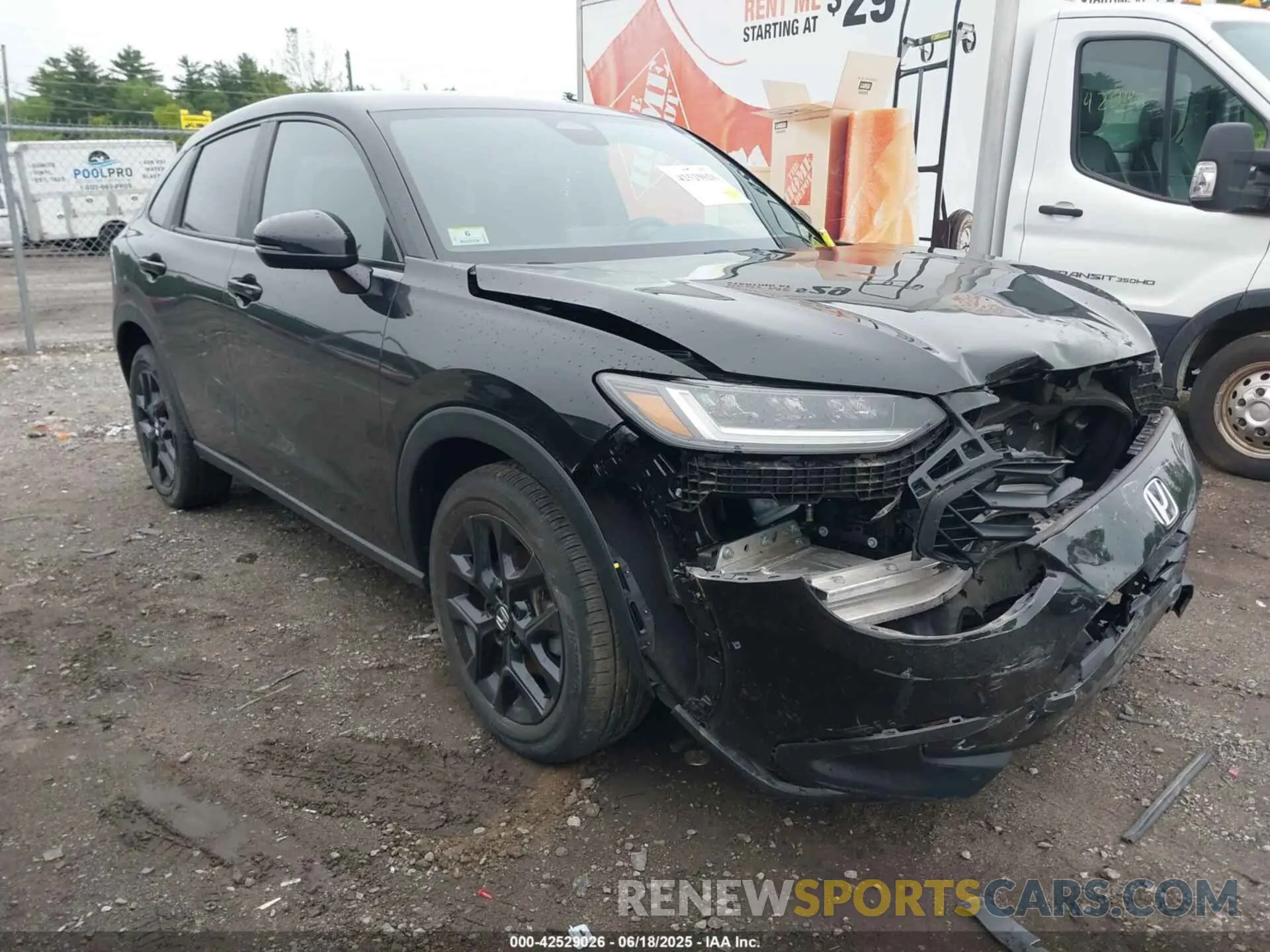 1 Photograph of a damaged car 3CZRZ2H52RM701880 HONDA HR-V 2024