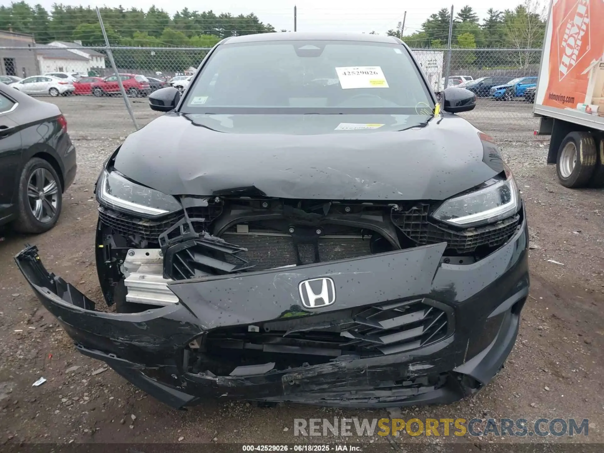 12 Photograph of a damaged car 3CZRZ2H52RM701880 HONDA HR-V 2024