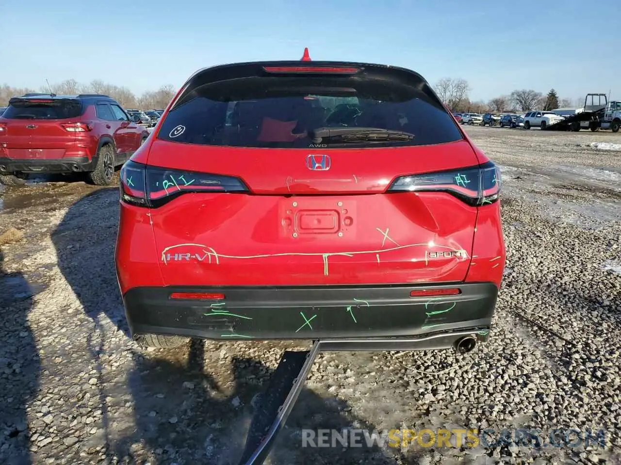6 Photograph of a damaged car 3CZRZ2H53RM714587 HONDA HR-V 2024