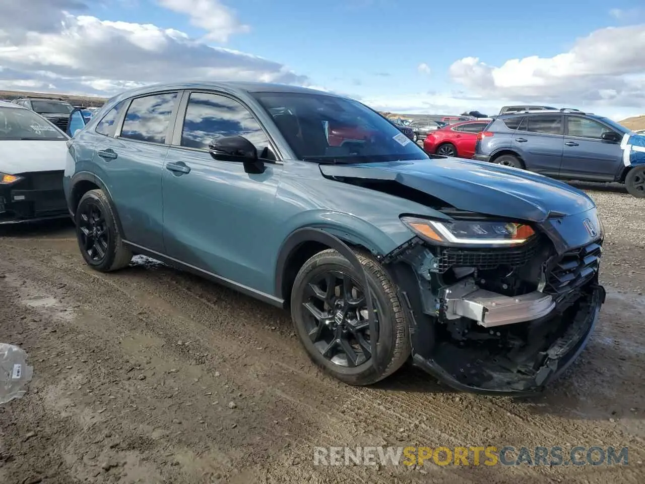 4 Photograph of a damaged car 3CZRZ2H53RM765670 HONDA HR-V 2024