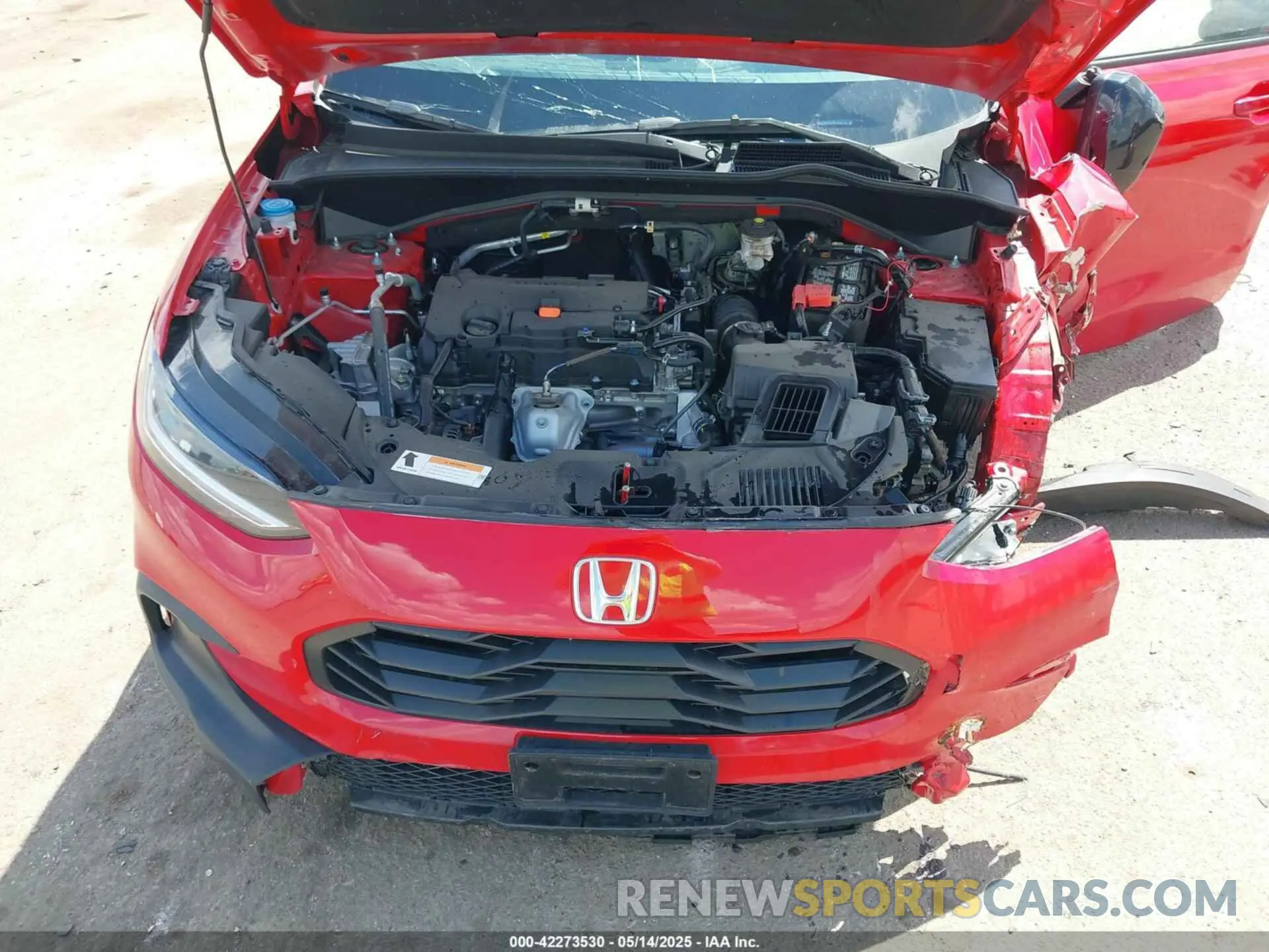 10 Photograph of a damaged car 3CZRZ2H57RM785792 HONDA HR-V 2024