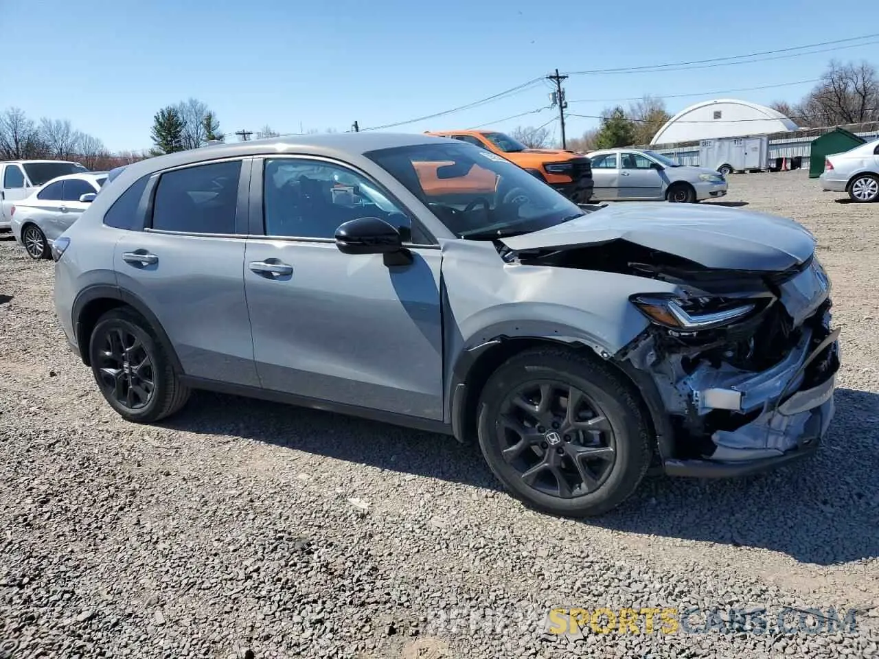 4 Photograph of a damaged car 3CZRZ2H58RM742241 HONDA HR-V 2024