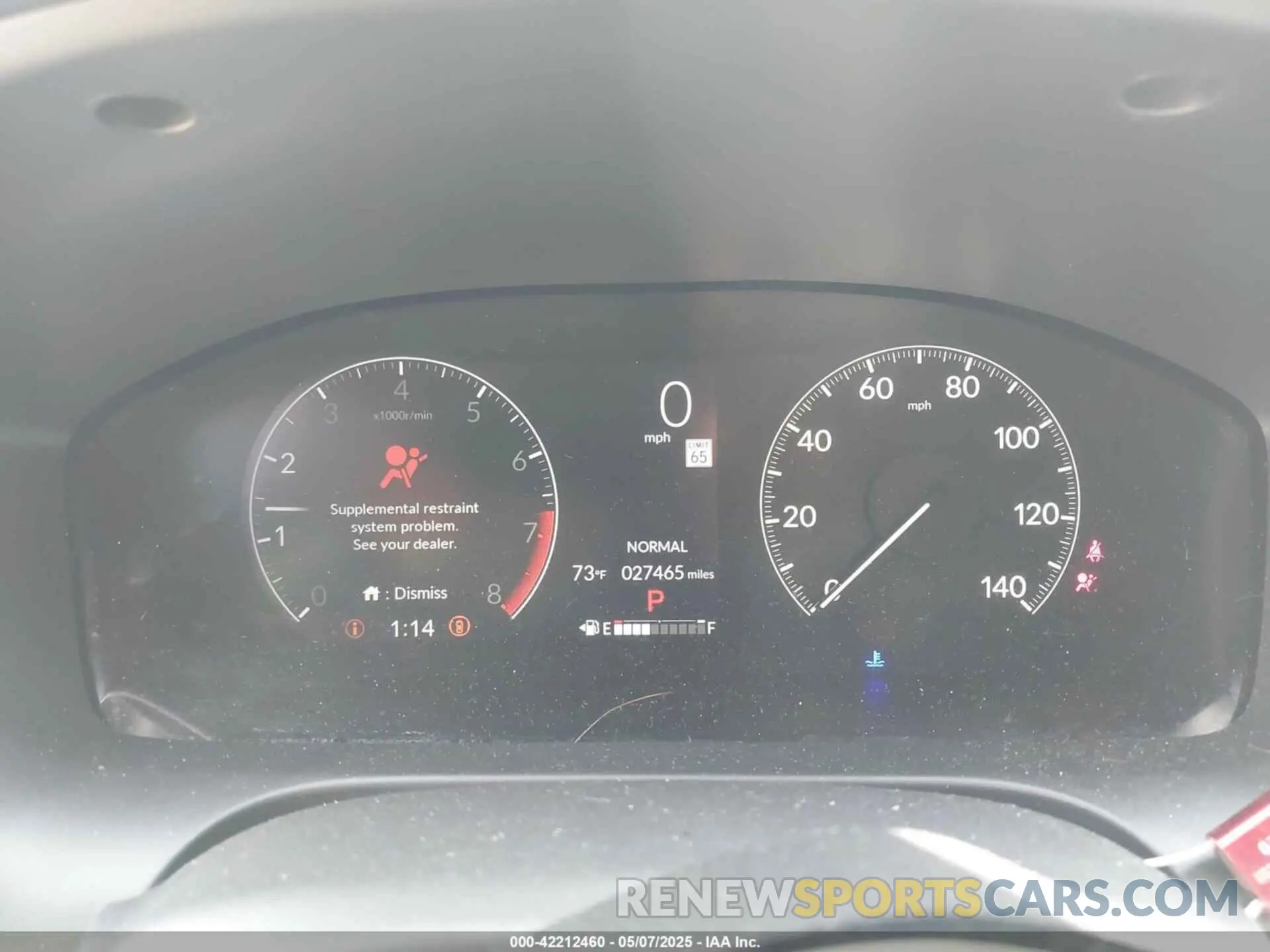 7 Photograph of a damaged car 3CZRZ2H59RM725996 HONDA HR-V 2024