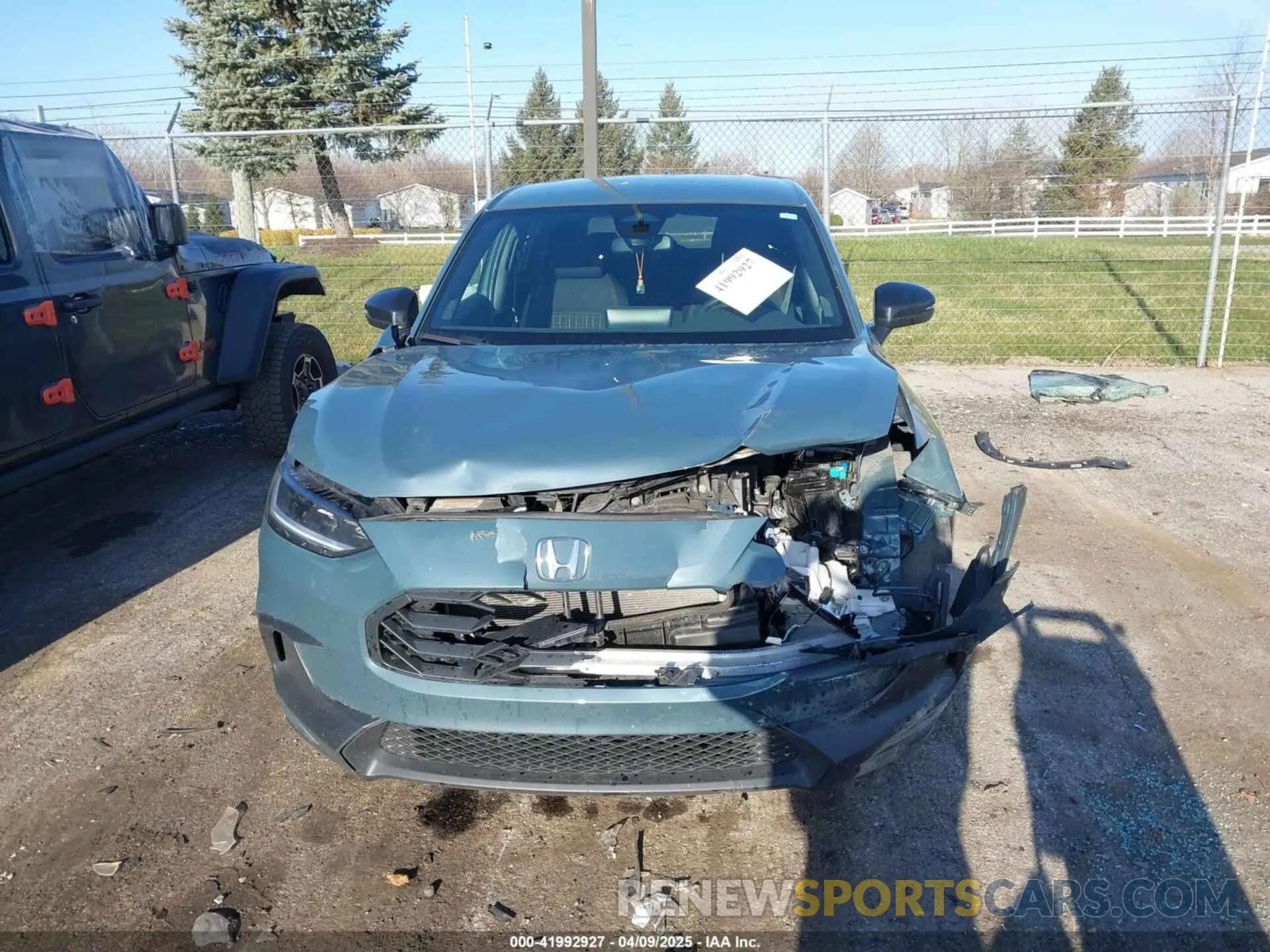 12 Photograph of a damaged car 3CZRZ2H59RM757654 HONDA HR-V 2024